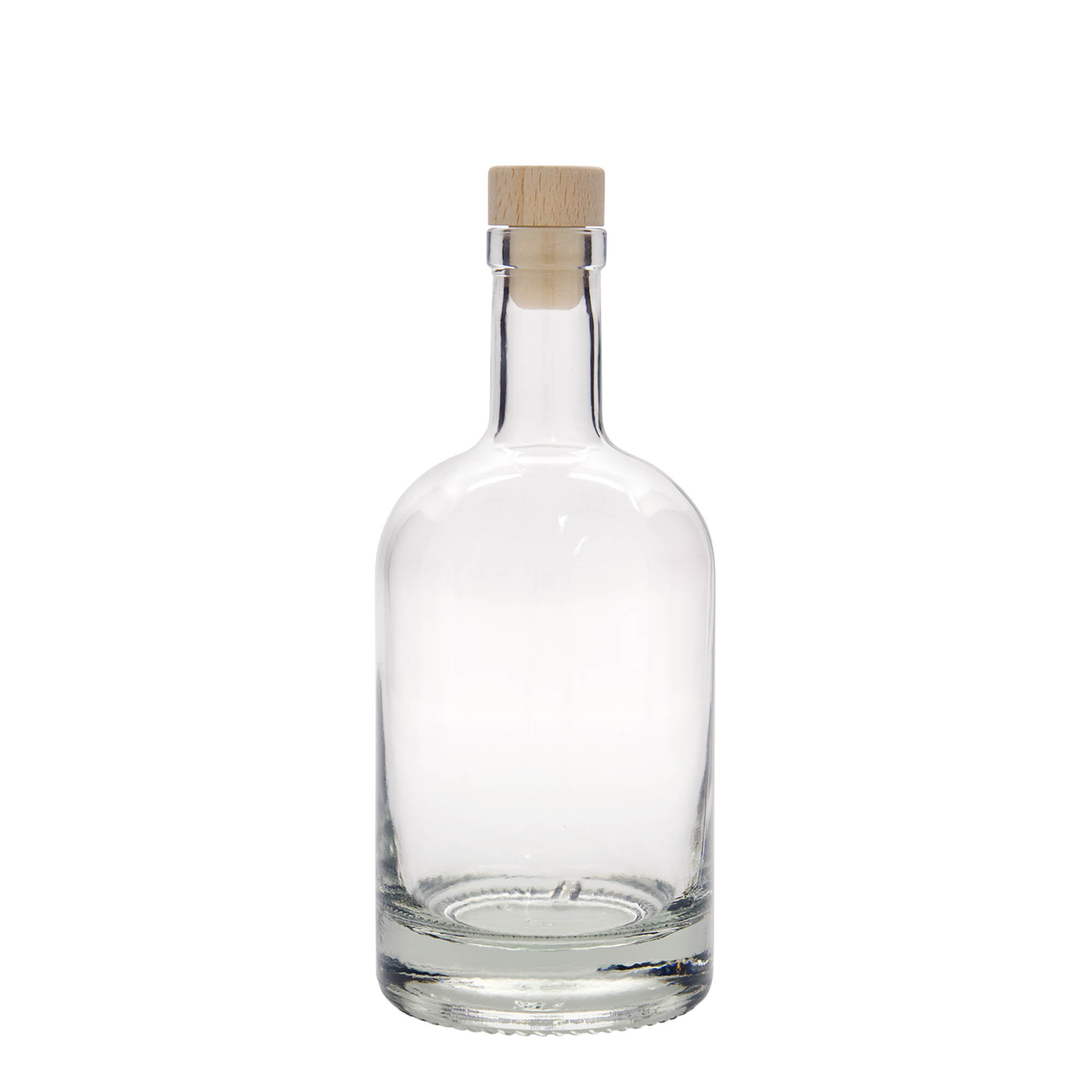 500 ml stikla pudele 'First Class', atvere: korķis
