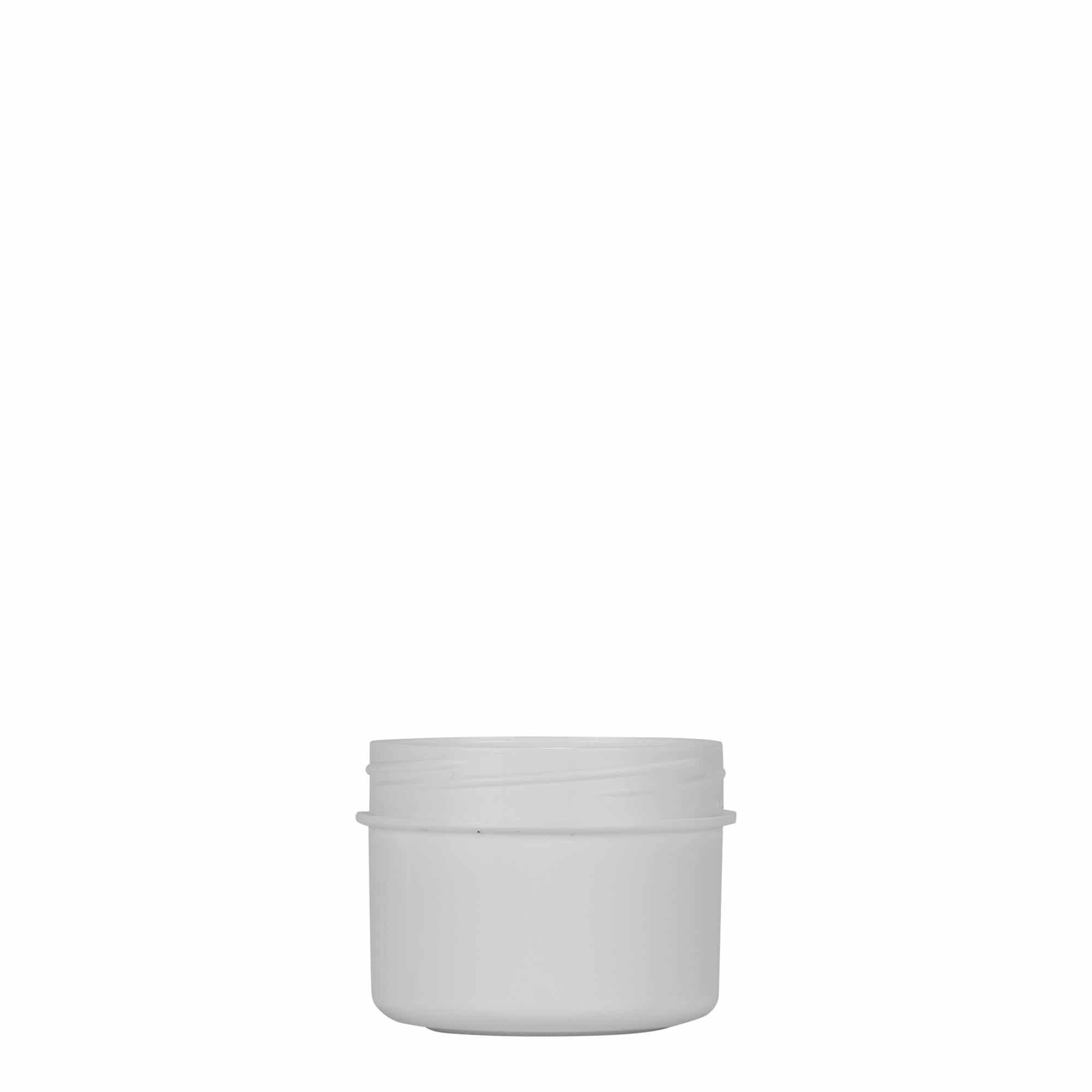 35 ml plastmasas kārbiņa 'White Line', PP, balta, aizdare: skrūvējams vāciņš 35 ml plastmasas kārbiņa 'White Line', PP, balta, aizdare: skrūvējams vāciņš