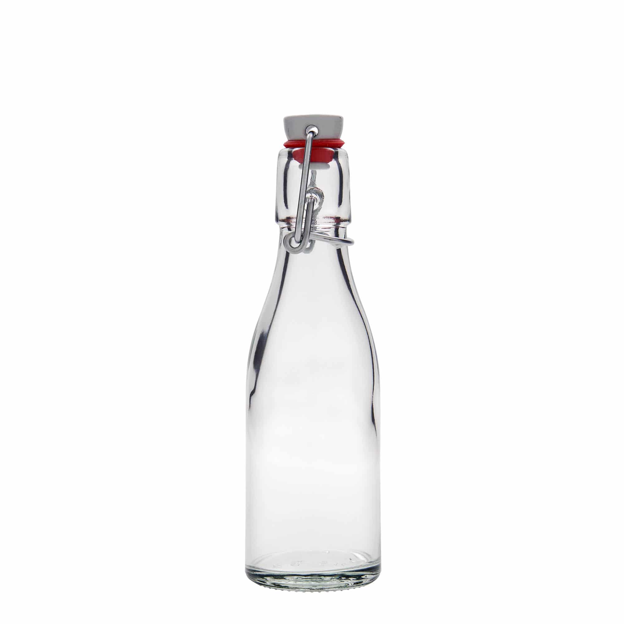 200 ml stikla pudele 'Paul', atvere: vāciņš ar aizbīdni