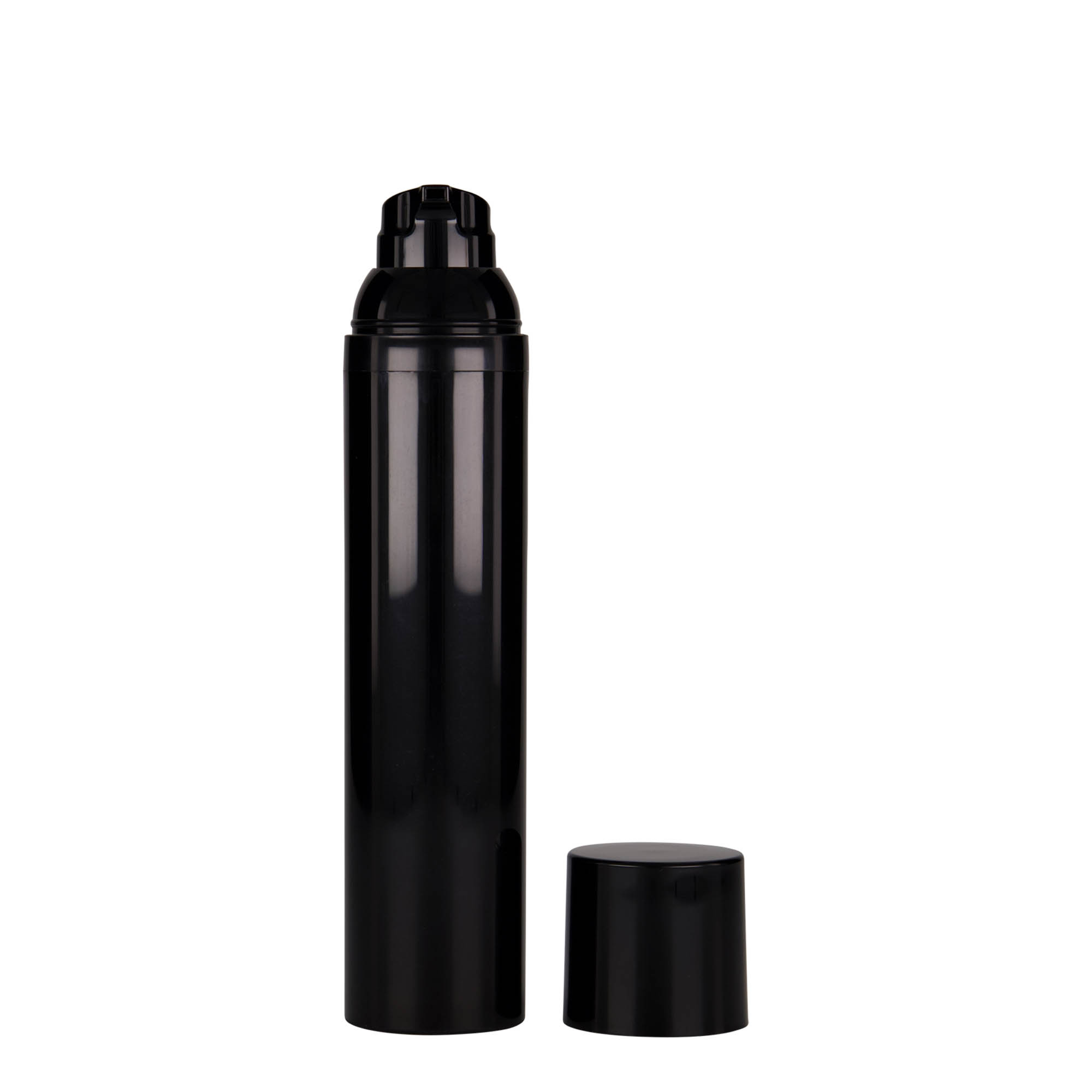 100 ml bezgaisa dozators 'Mezzo', PP plastmasa, melns 100 ml bezgaisa dozators 'Mezzo', PP plastmasa, melns