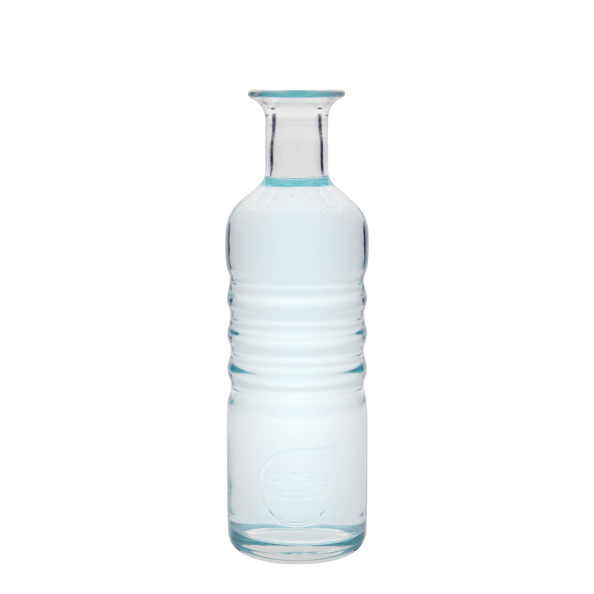 750 ml stikla pudele 'Optima Acqua', atvere: korķis 750 ml stikla pudele 'Optima Acqua', atvere: korķis