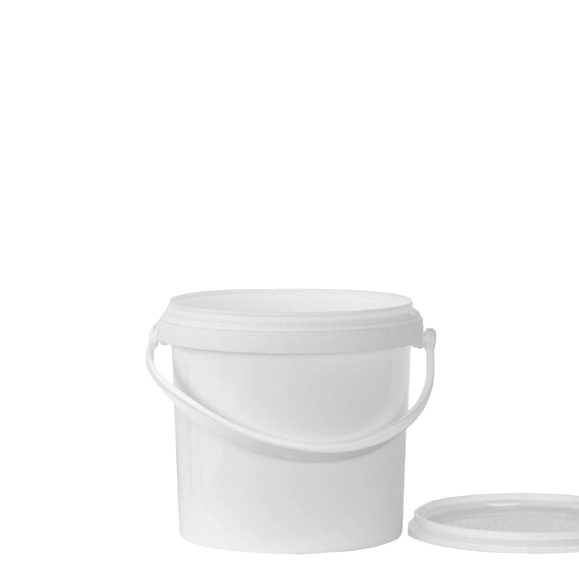 2,5 l spainis, PP plastmasa, balts