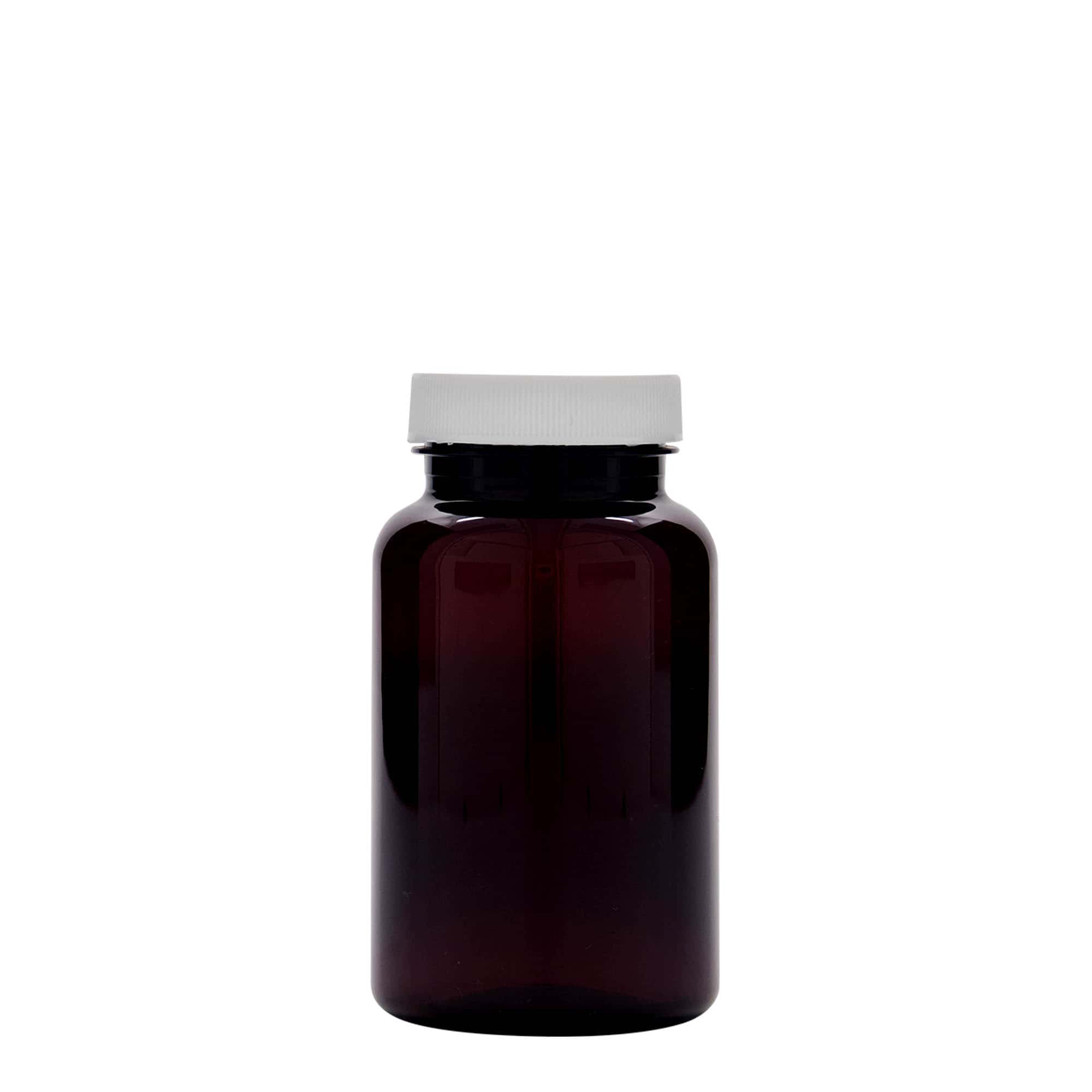200 ml PET trauks, plastmasas, brūns, aizdare: GPI 45/400