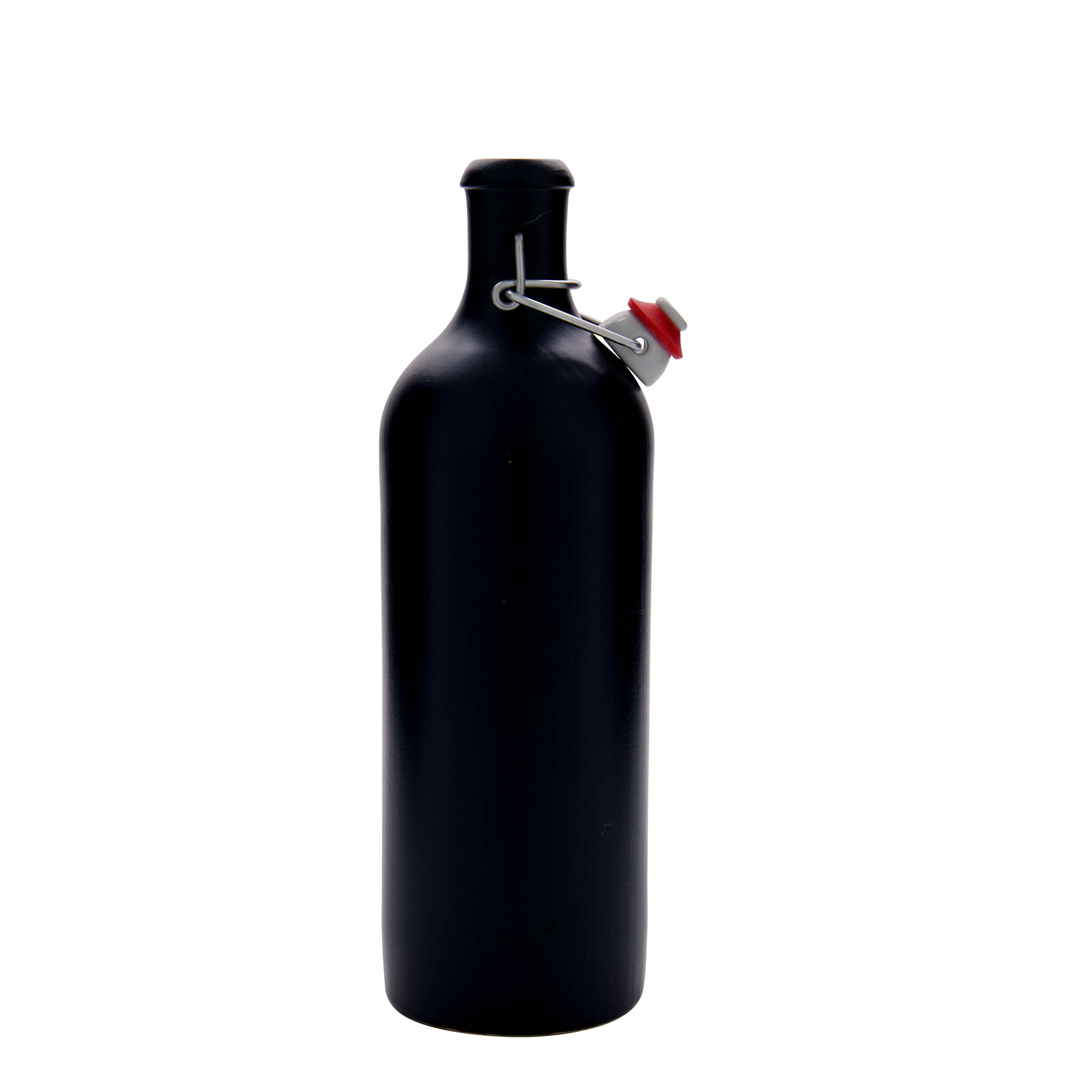 750 ml māla krūze, akmens trauks, melna, atvere: aizbāžņa aizvērums