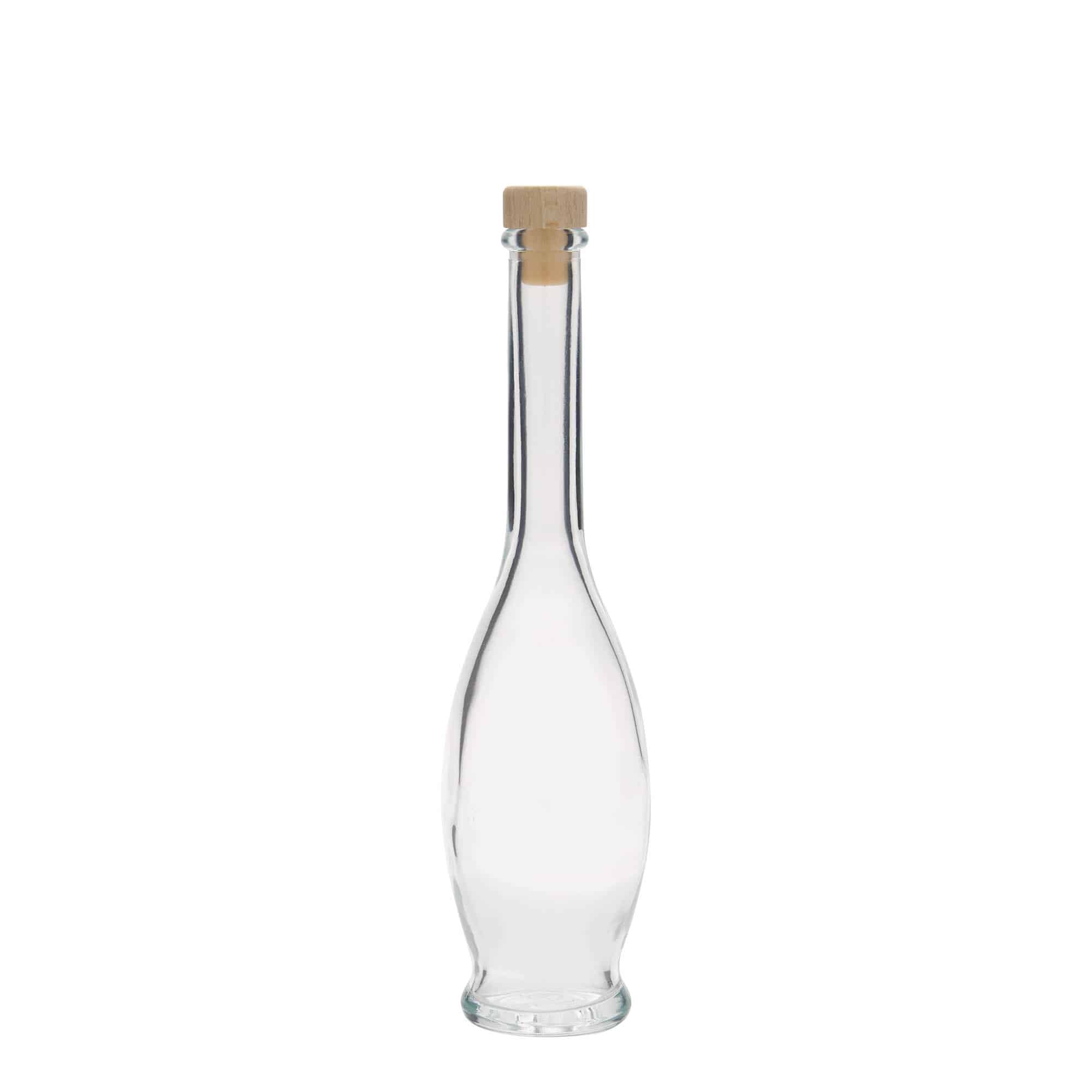 100 ml stikla pudele 'Gina', atvere: korķis