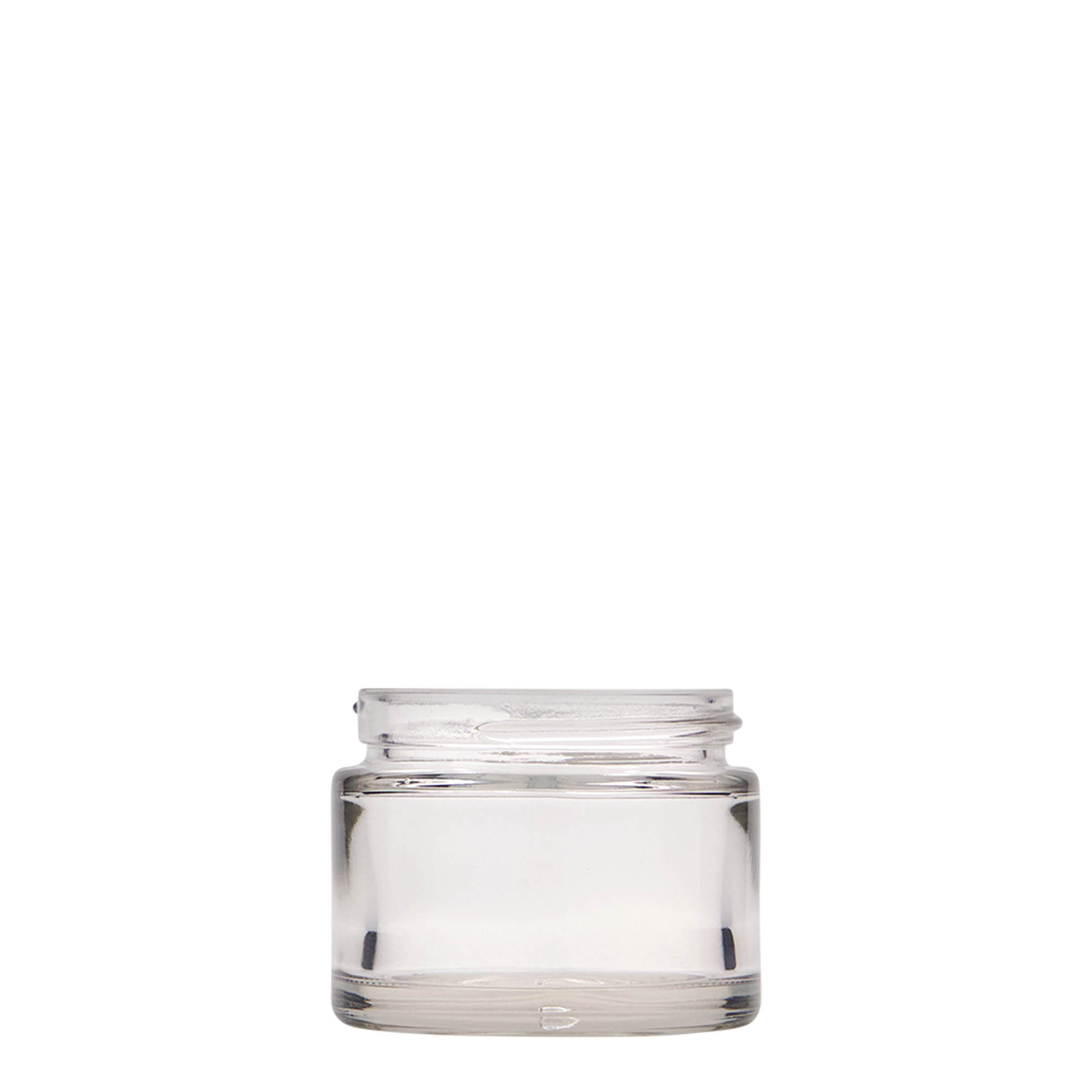 50 ml trauks 'Beauty', stikls, atvere: skrūvējams vāciņš 50 ml trauks 'Beauty', stikls, atvere: skrūvējams vāciņš