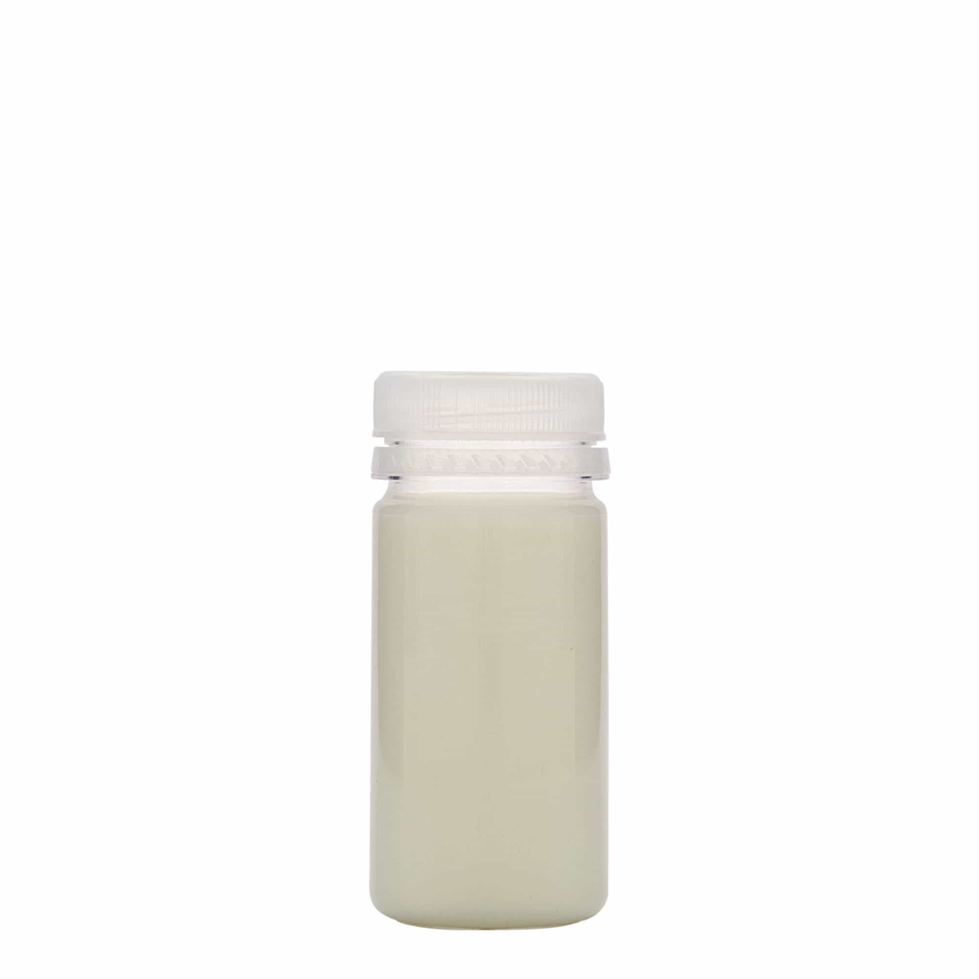 100 ml PET pudele 'Everytime', plastmasa, atvere: 38 mm
