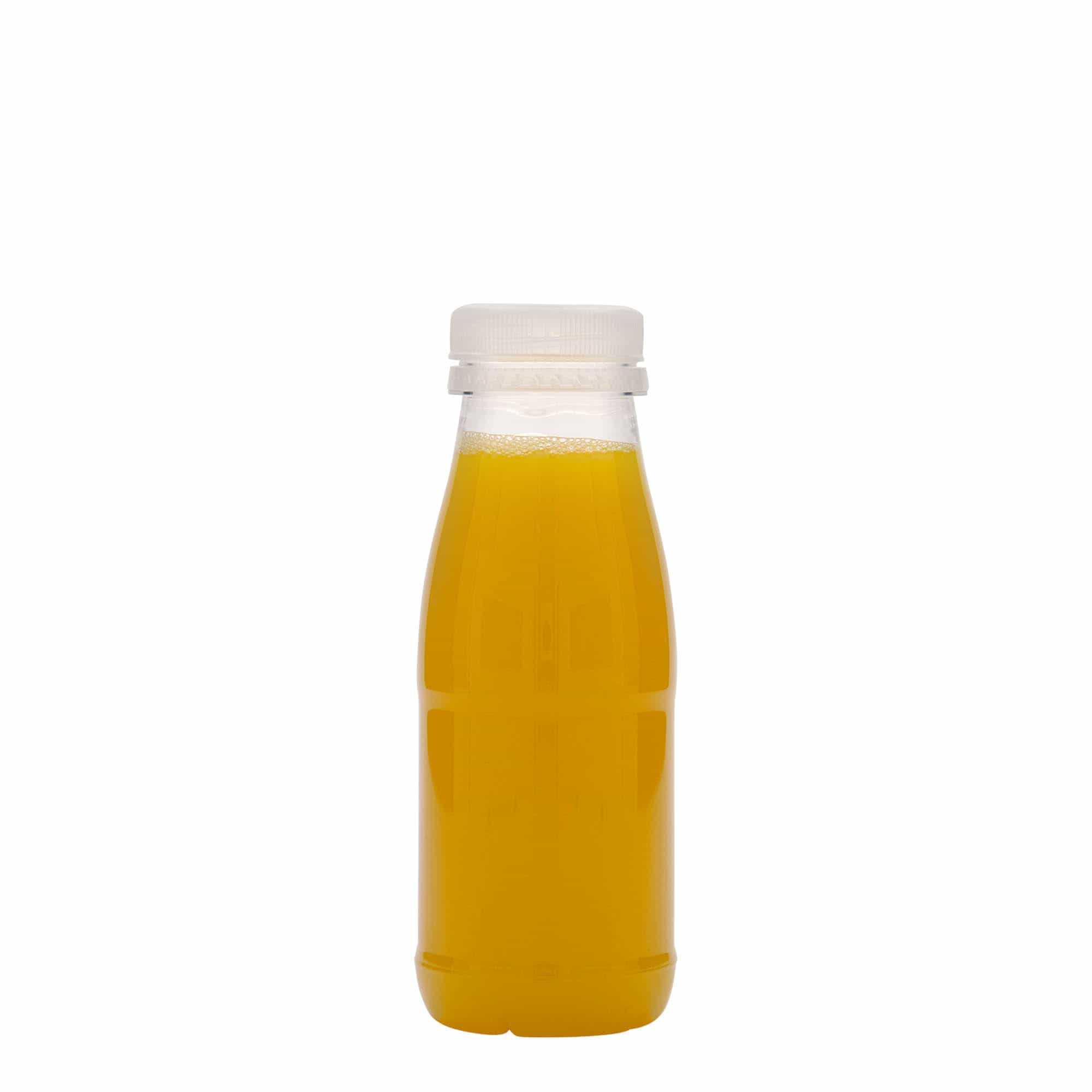 250 ml PET pudele 'Milk and Juice', plastmasas, aizdare: 38 mm