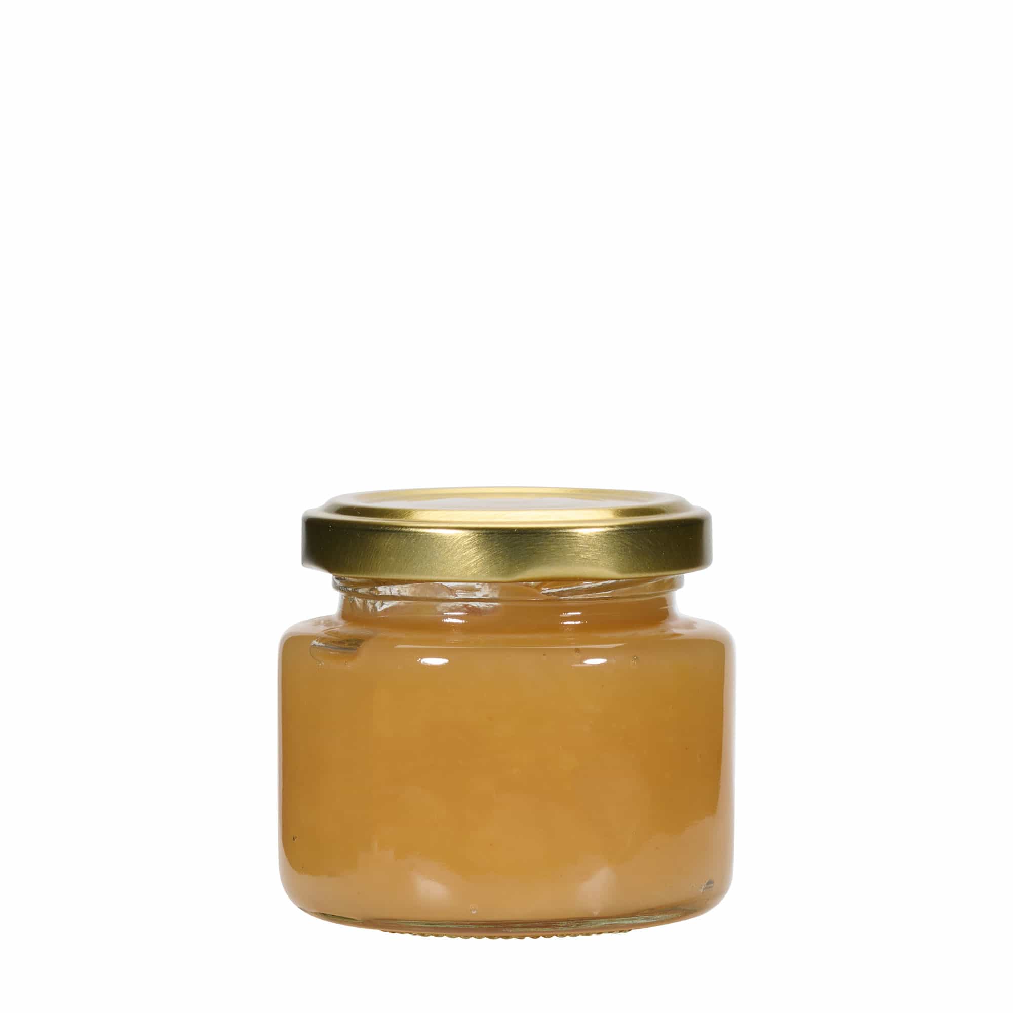 110 ml apvalus stiklainis, kaklelis: Twist-Off (TO 53)
