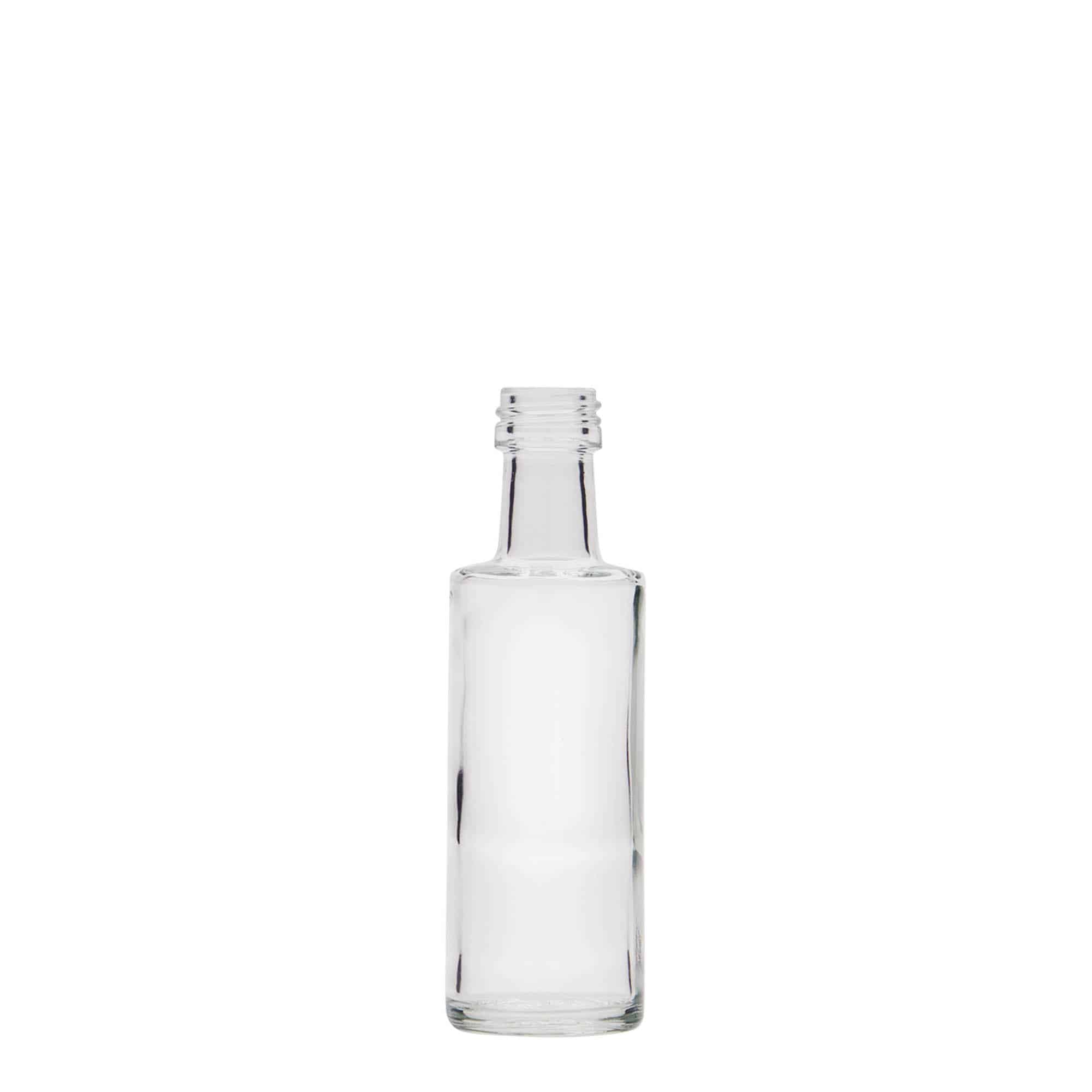 40 ml stikla pudele 'Dorica', aizdare: PP 18 40 ml stikla pudele 'Dorica', aizdare: PP 18