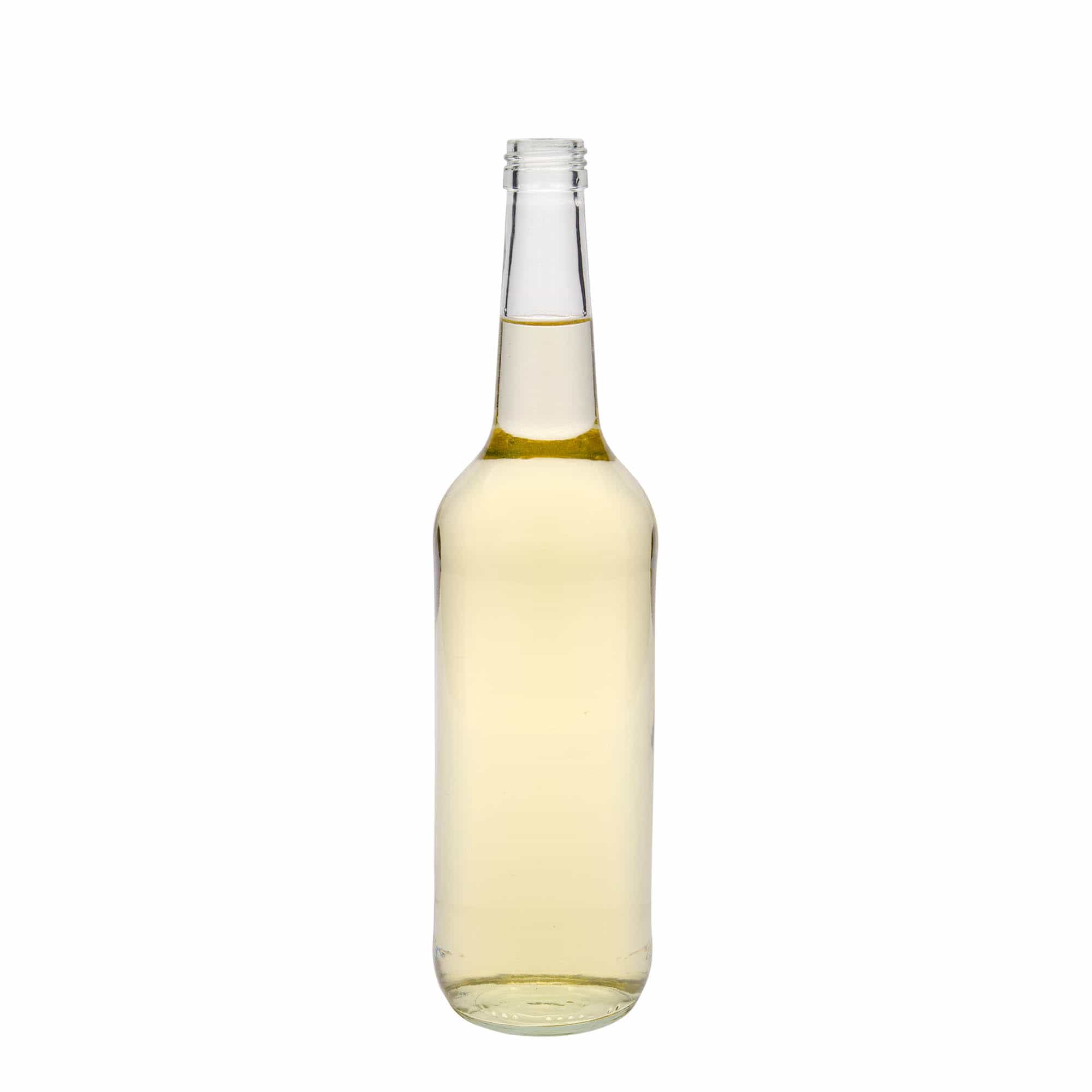 700 ml stikla pudele ar taisnu kaklu, atvere: PP 28
