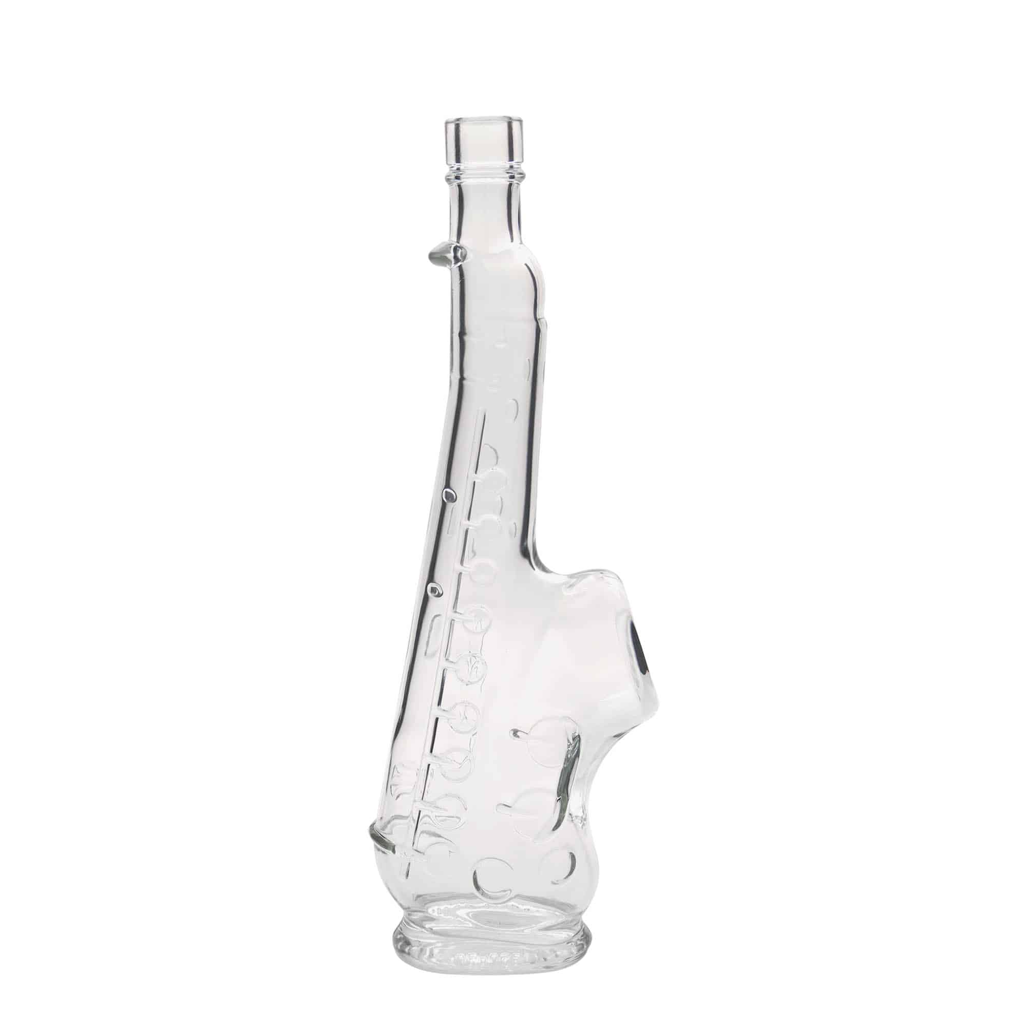 500 ml stikla pudele 'Saksofons', aizdare: korķis 500 ml stikla pudele 'Saksofons', aizdare: korķis