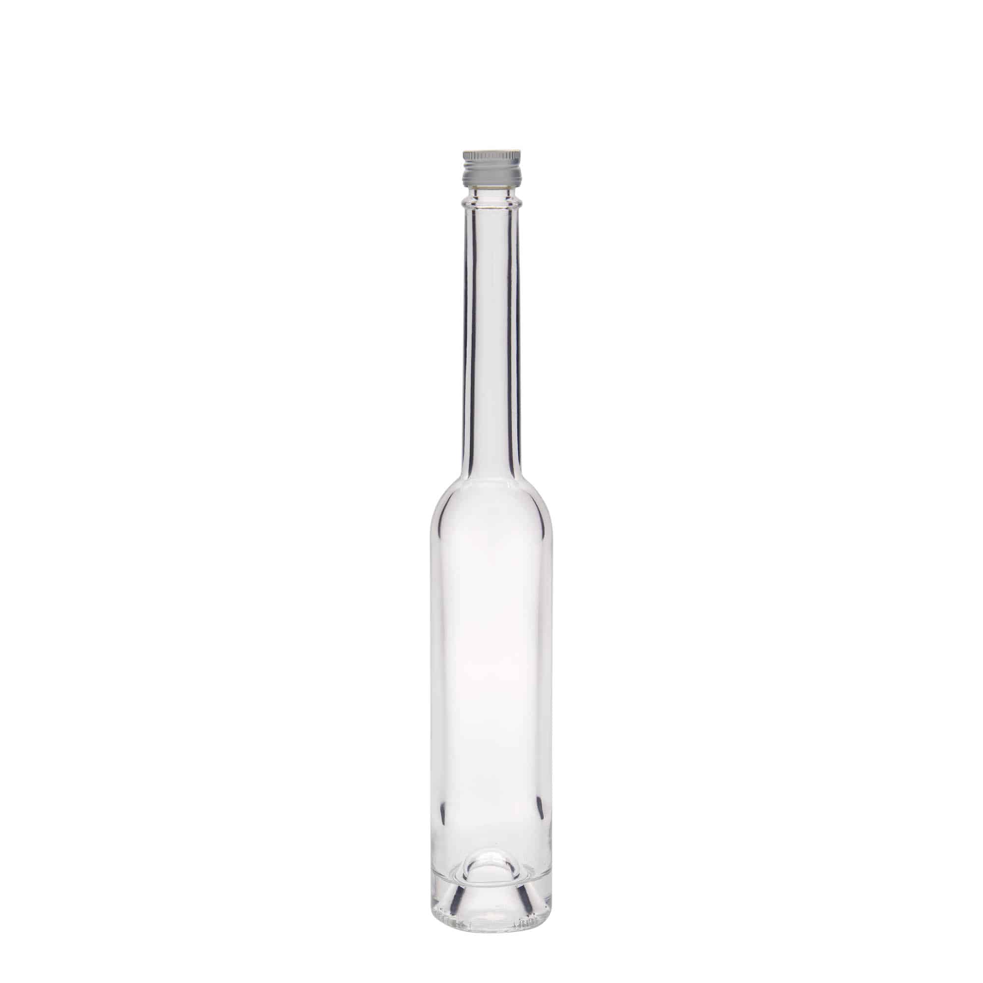 100 ml stikla pudele 'Platina', aizdare: PP 18
