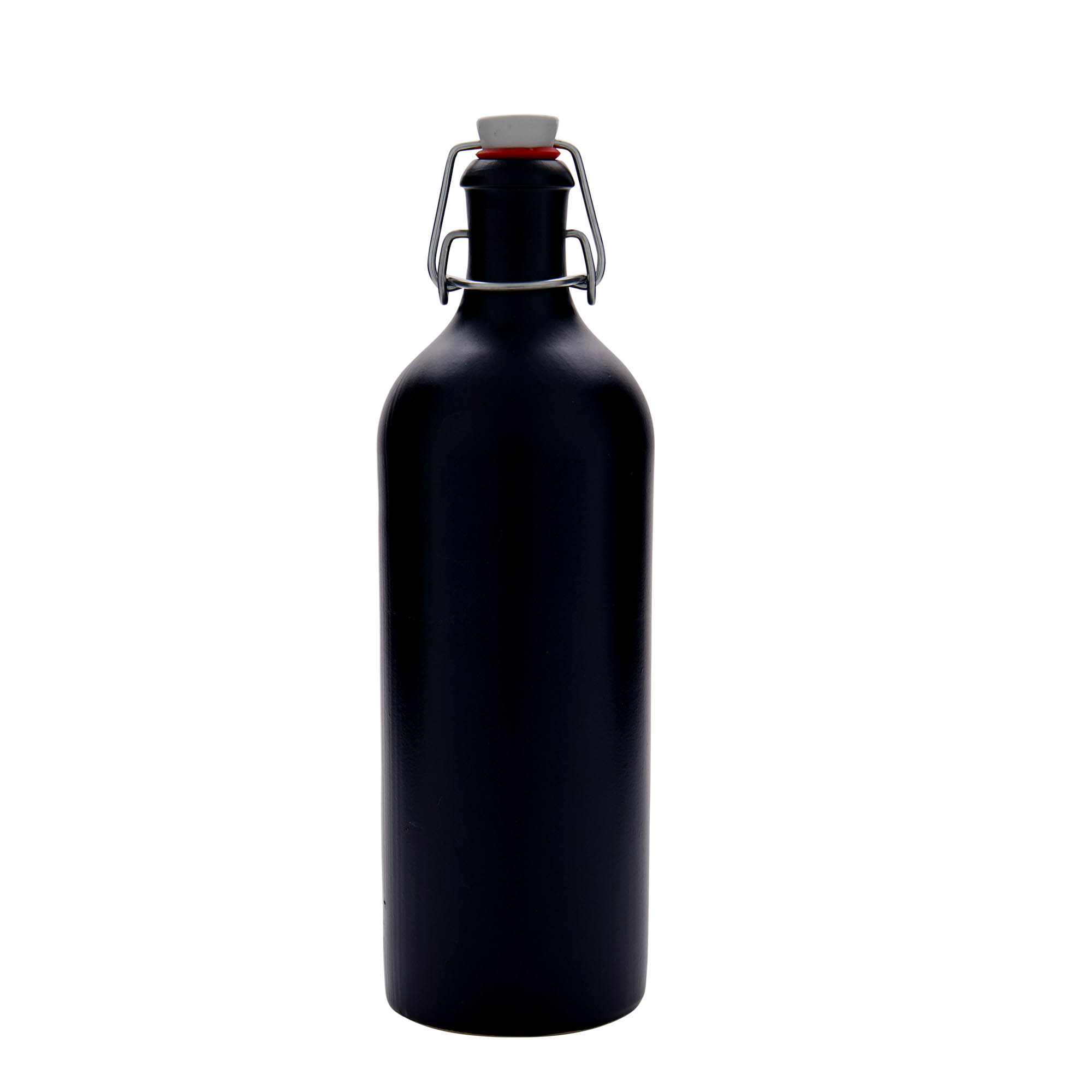 750 ml māla krūze, akmens trauks, melna, atvere: aizbāžņa aizvērums