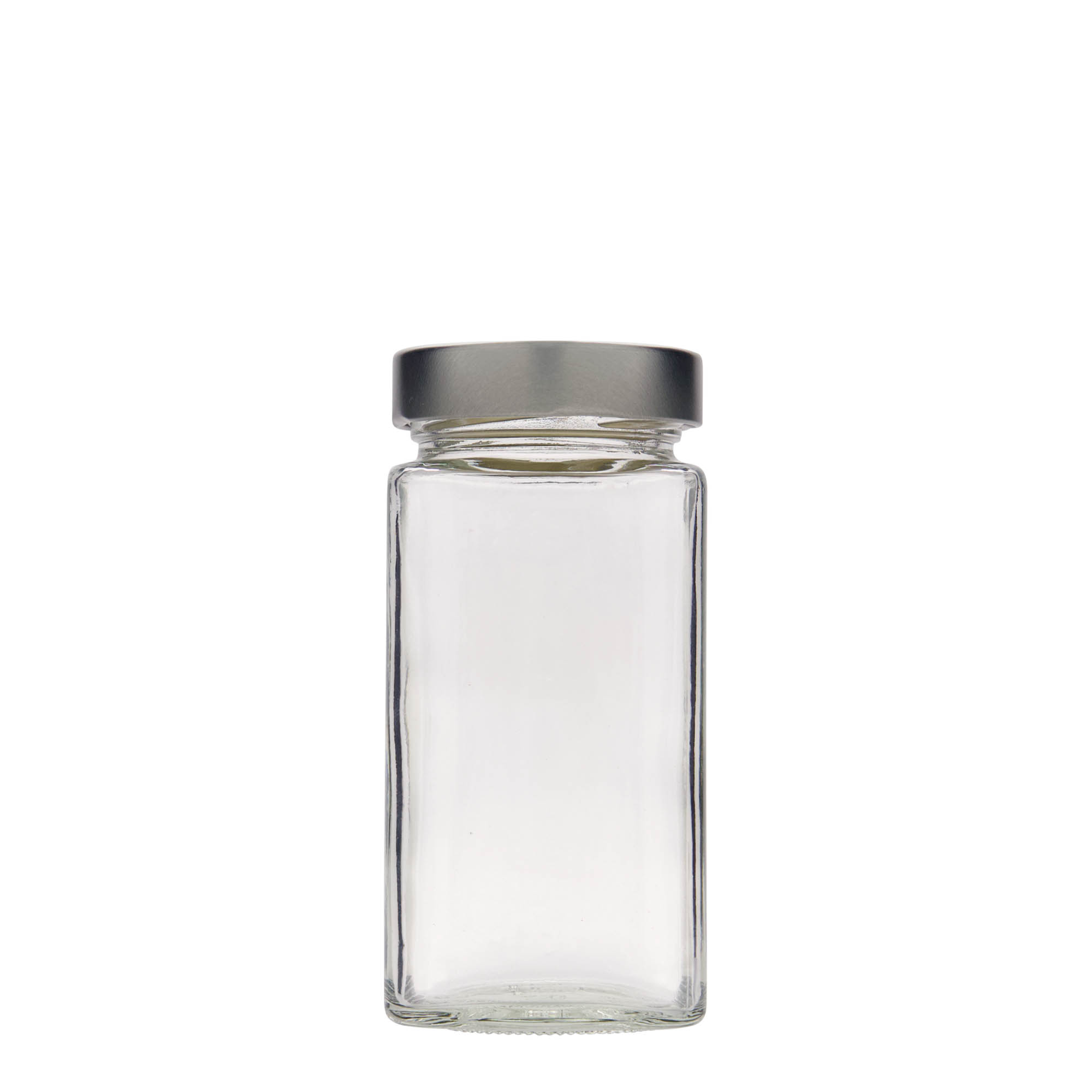 314 ml kvadrātveida stikla burka 'Funny', atvere: Deep-Twist-Off (DTO 58) 314 ml kvadrātveida stikla burka 'Funny', atvere: Deep-Twist-Off (DTO 58)