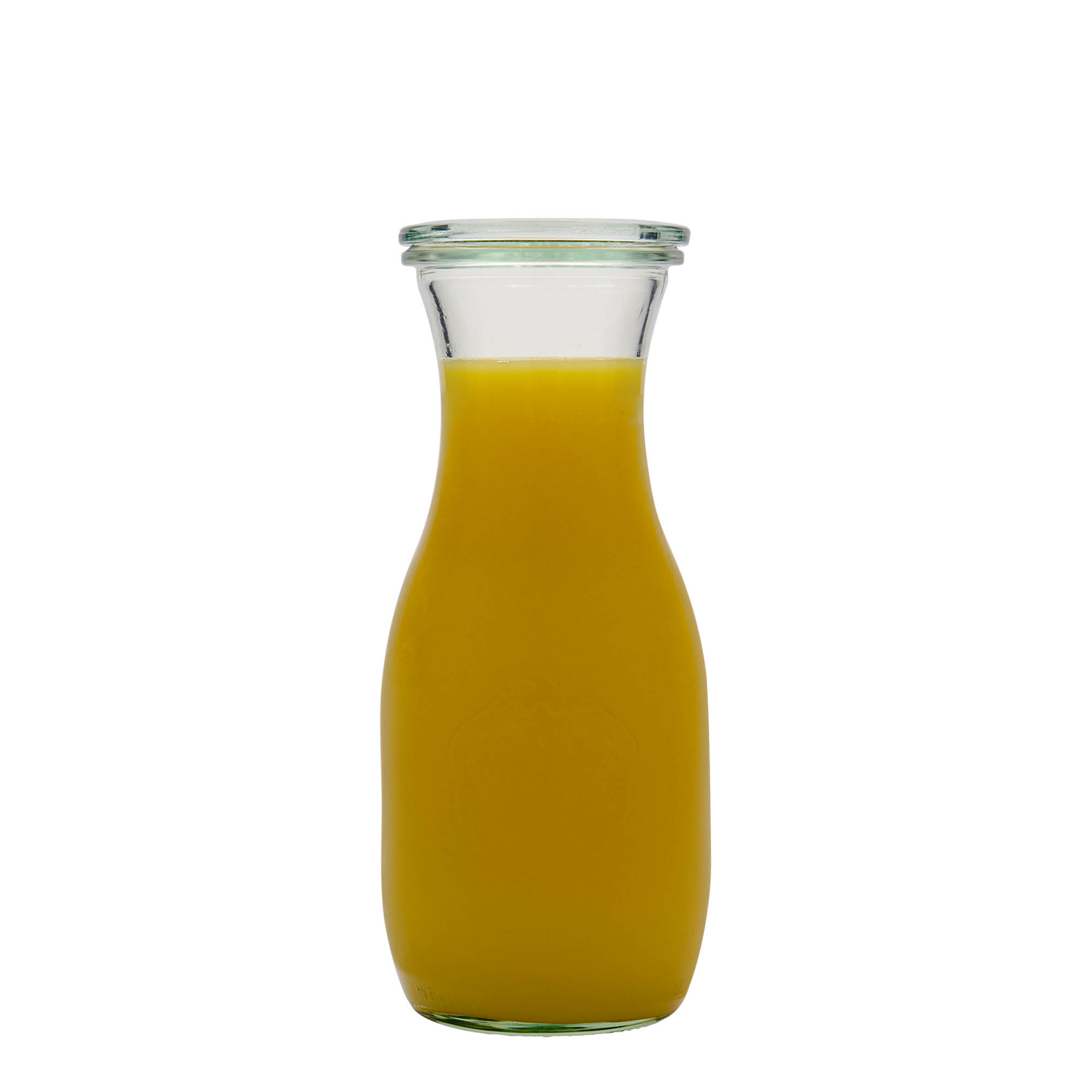 500 ml WECK sulu pudele, atvere: apaļš malu aplis 500 ml WECK sulu pudele, atvere: apaļš malu aplis
