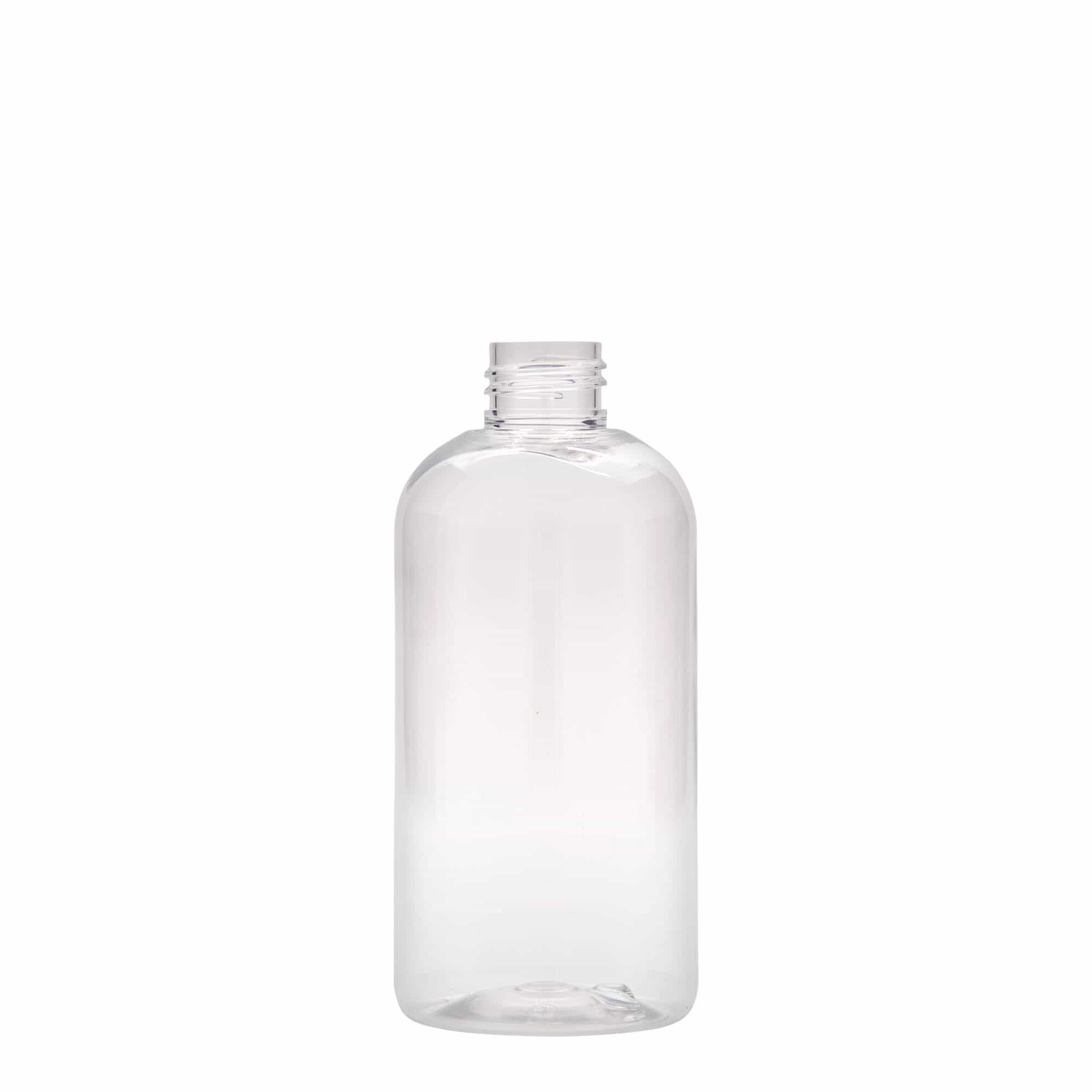 250 ml PET pudele 'Boston', plastmasas, aizdare: GPI 24/410 250 ml PET pudele 'Boston', plastmasas, aizdare: GPI 24/410