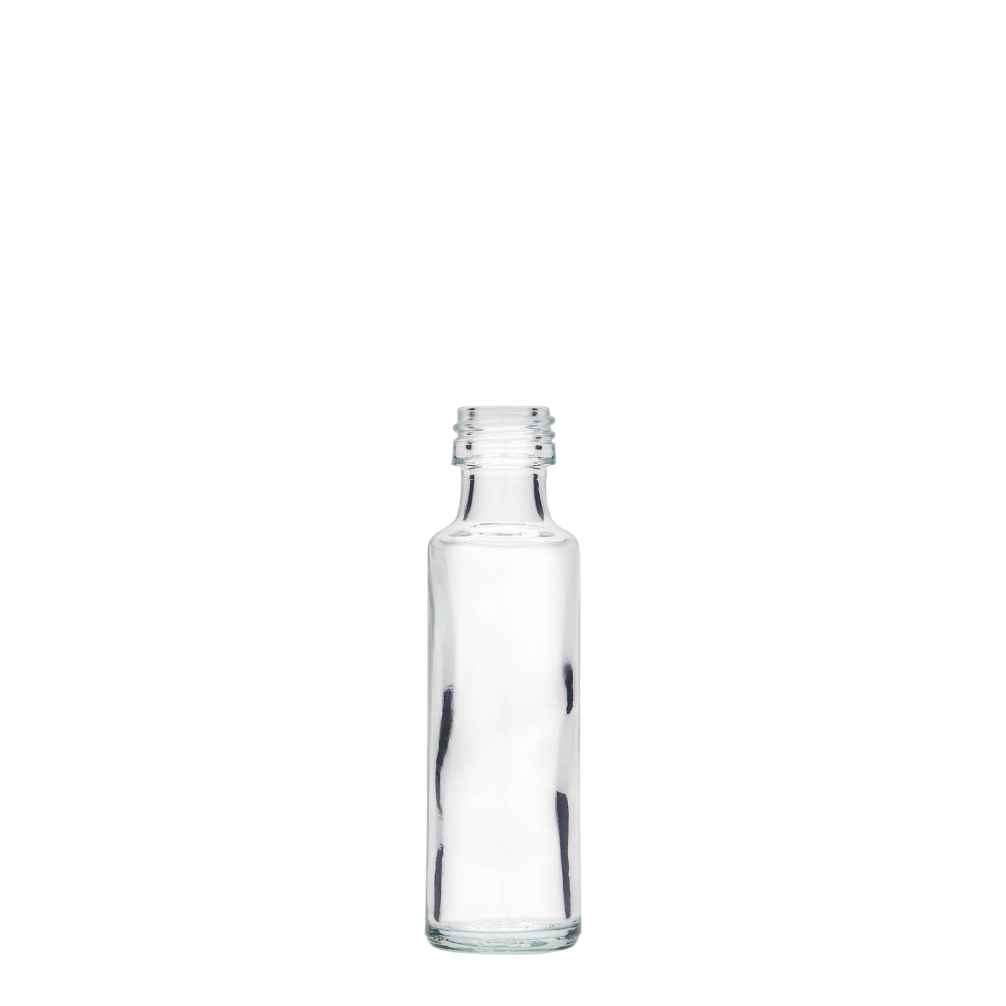 20 ml stikla pudele 'Dorica', atvere: PP 18 20 ml stikla pudele 'Dorica', atvere: PP 18