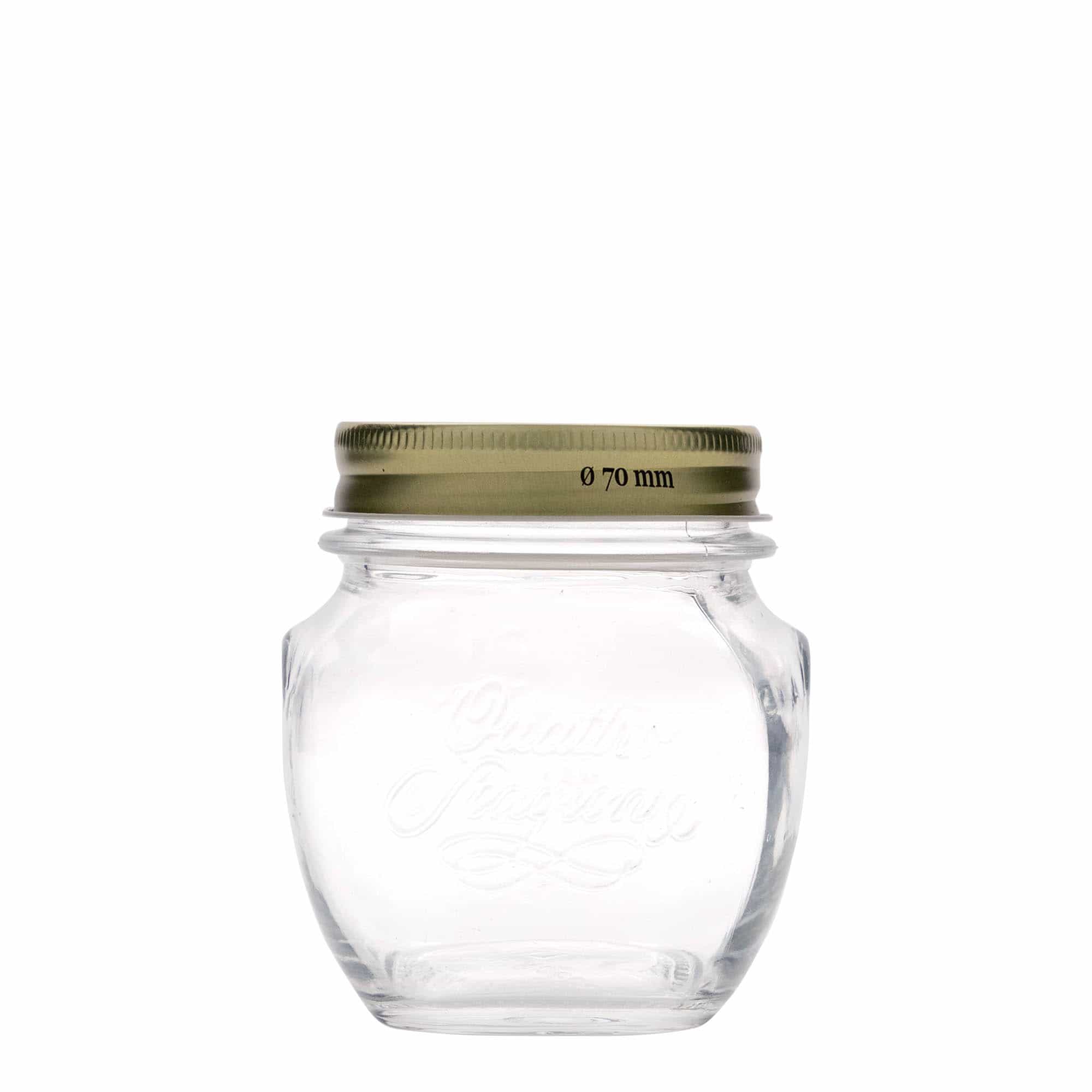 300 ml dekoratīva burciņa 'Quattro Stagioni', aizdare: skrūvējams vāciņš 300 ml dekoratīva burciņa 'Quattro Stagioni', aizdare: skrūvējams vāciņš