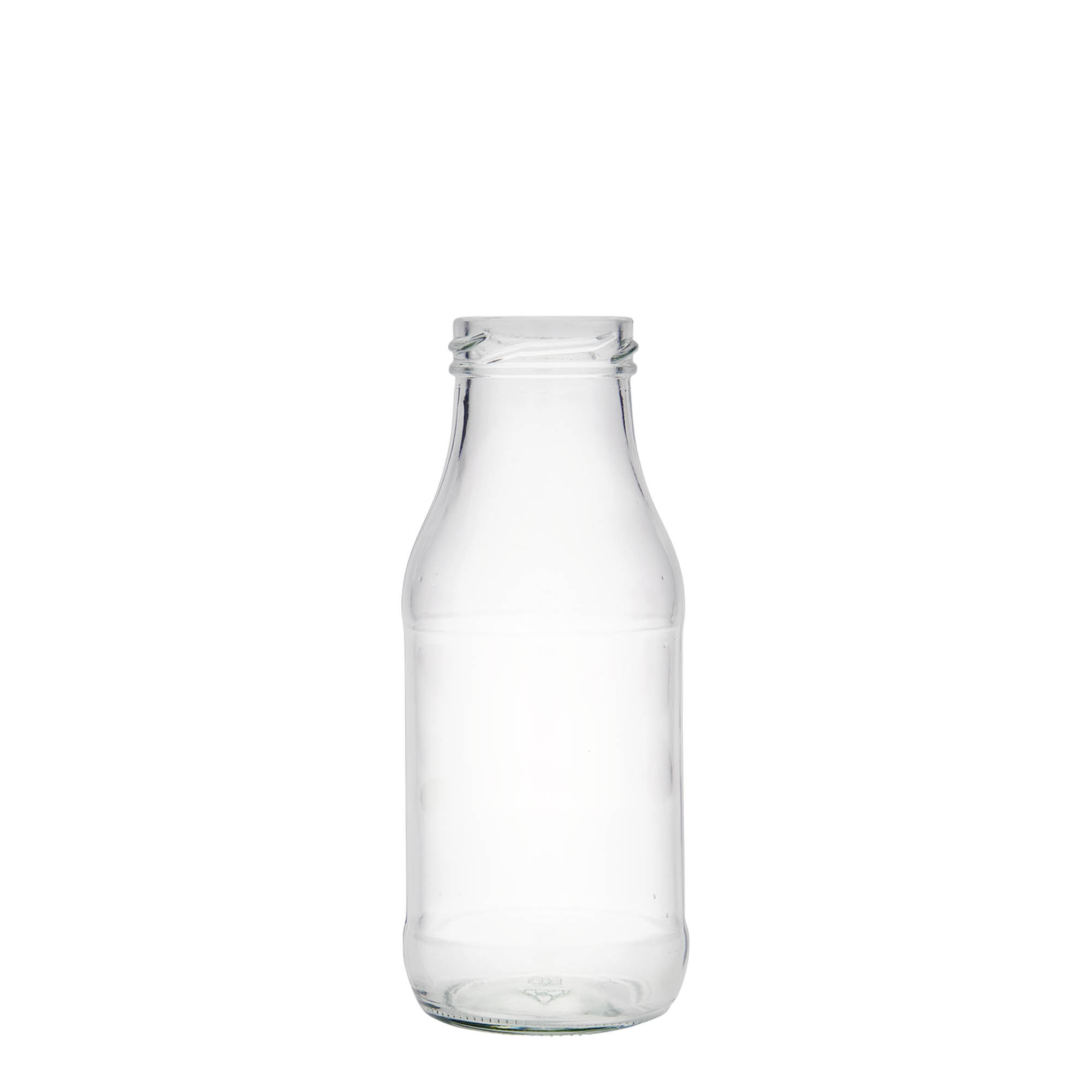 250 ml stikla pudele Tina, atvere: Twist-Off (TO 43)