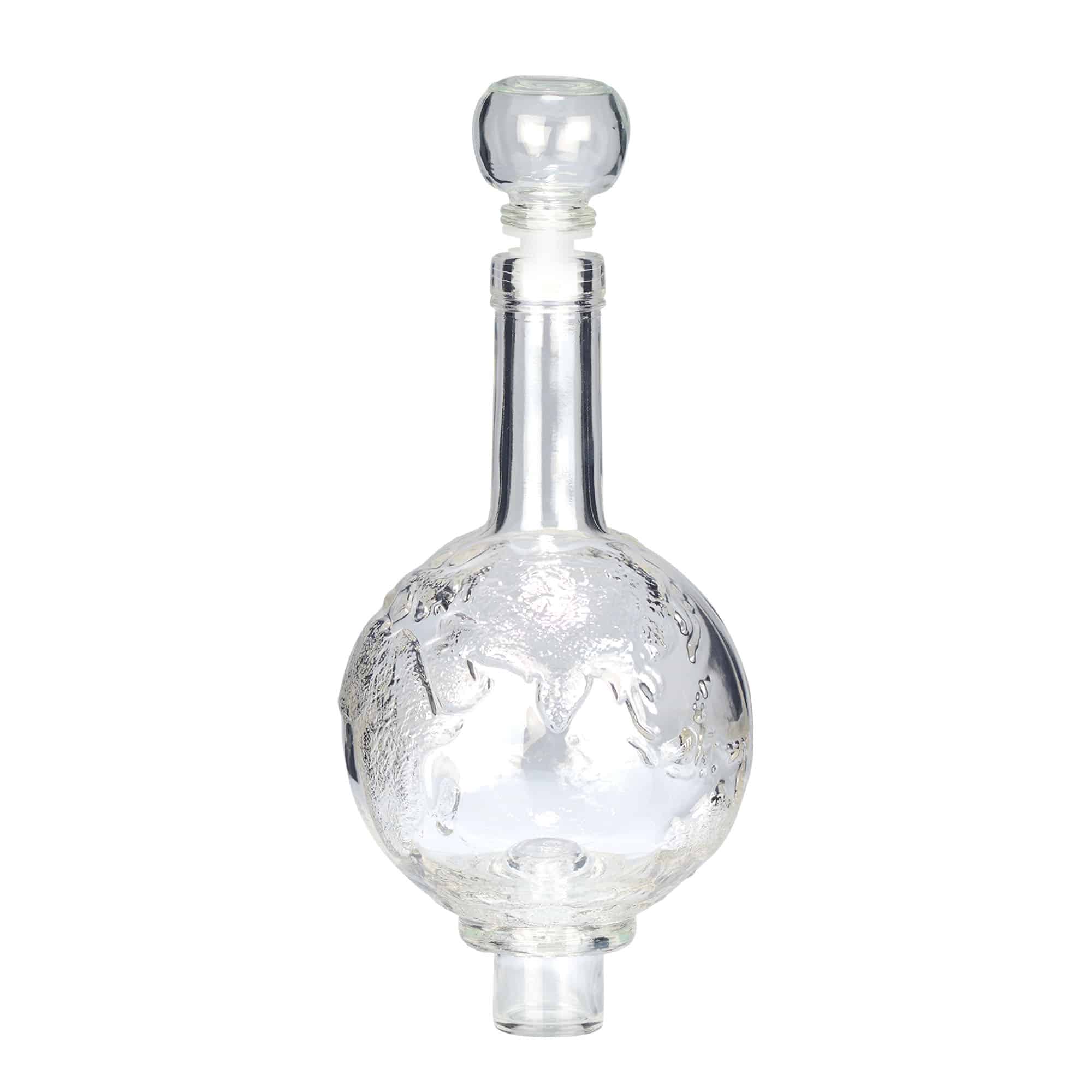 500 ml stikla pudele 'Globus', atvere: korķis