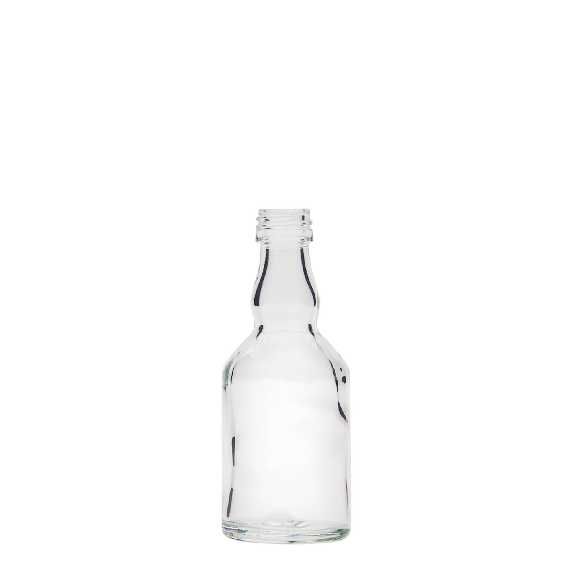 50 ml stikla pudele 'Georgio', atvere: PP 18 50 ml stikla pudele 'Georgio', atvere: PP 18