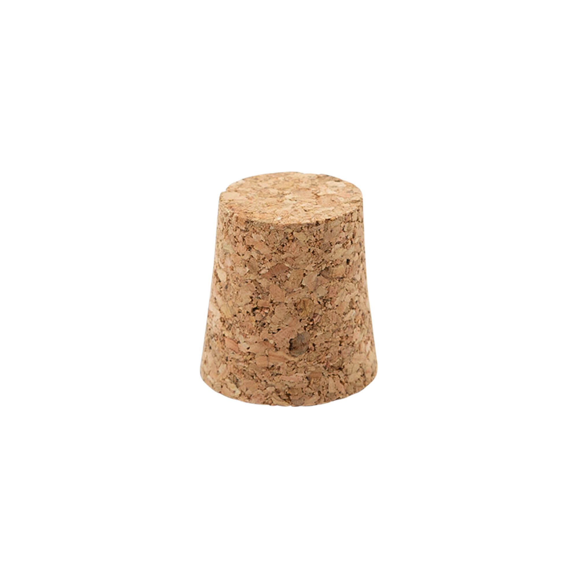 Spicveida korķis 21-26 x 27, presēts korķis, bēšs, priekš atveres: korķis