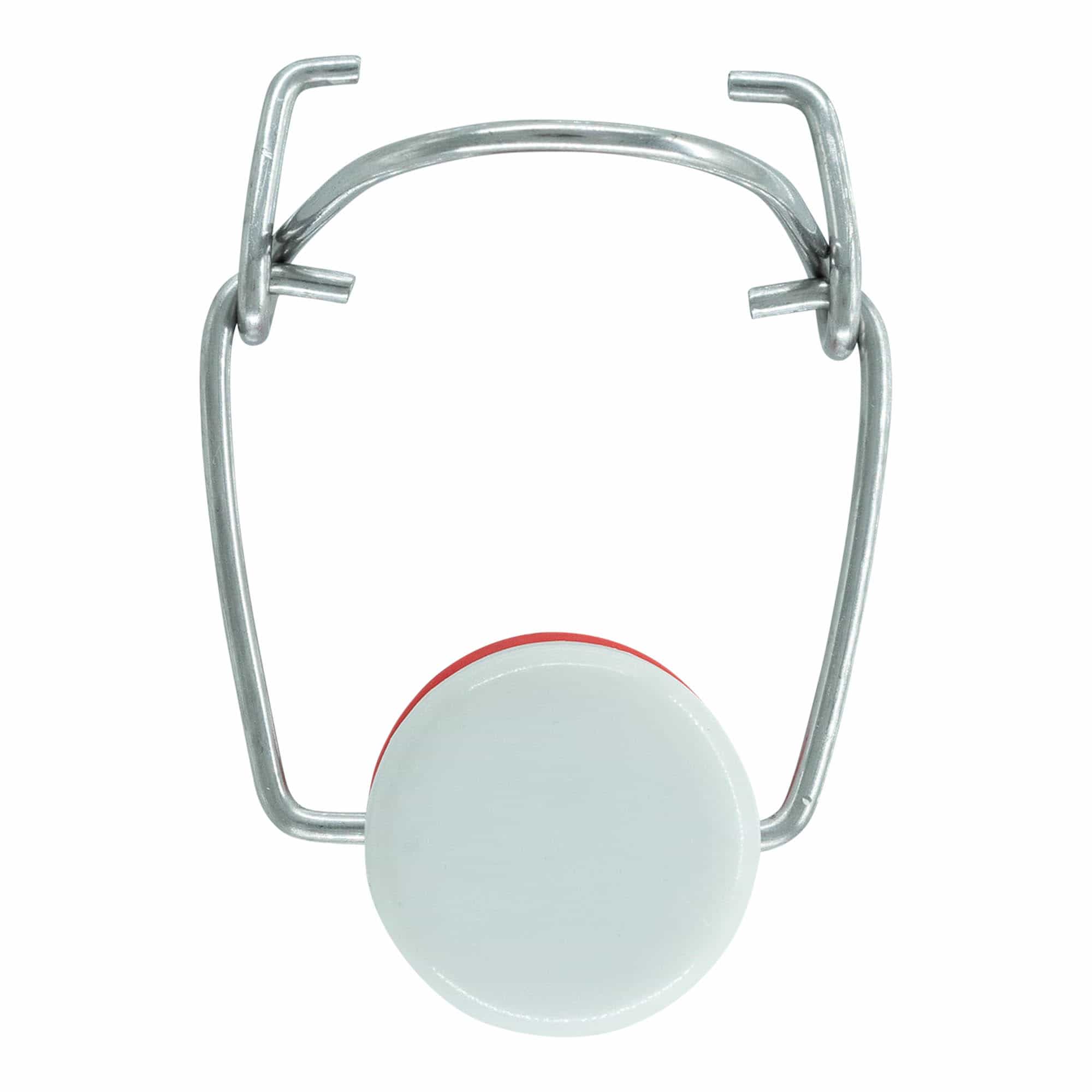 Speciāla izmēra skava, plastmasa, sarkani-balts Speciāla izmēra skava, plastmasa, sarkani-balts