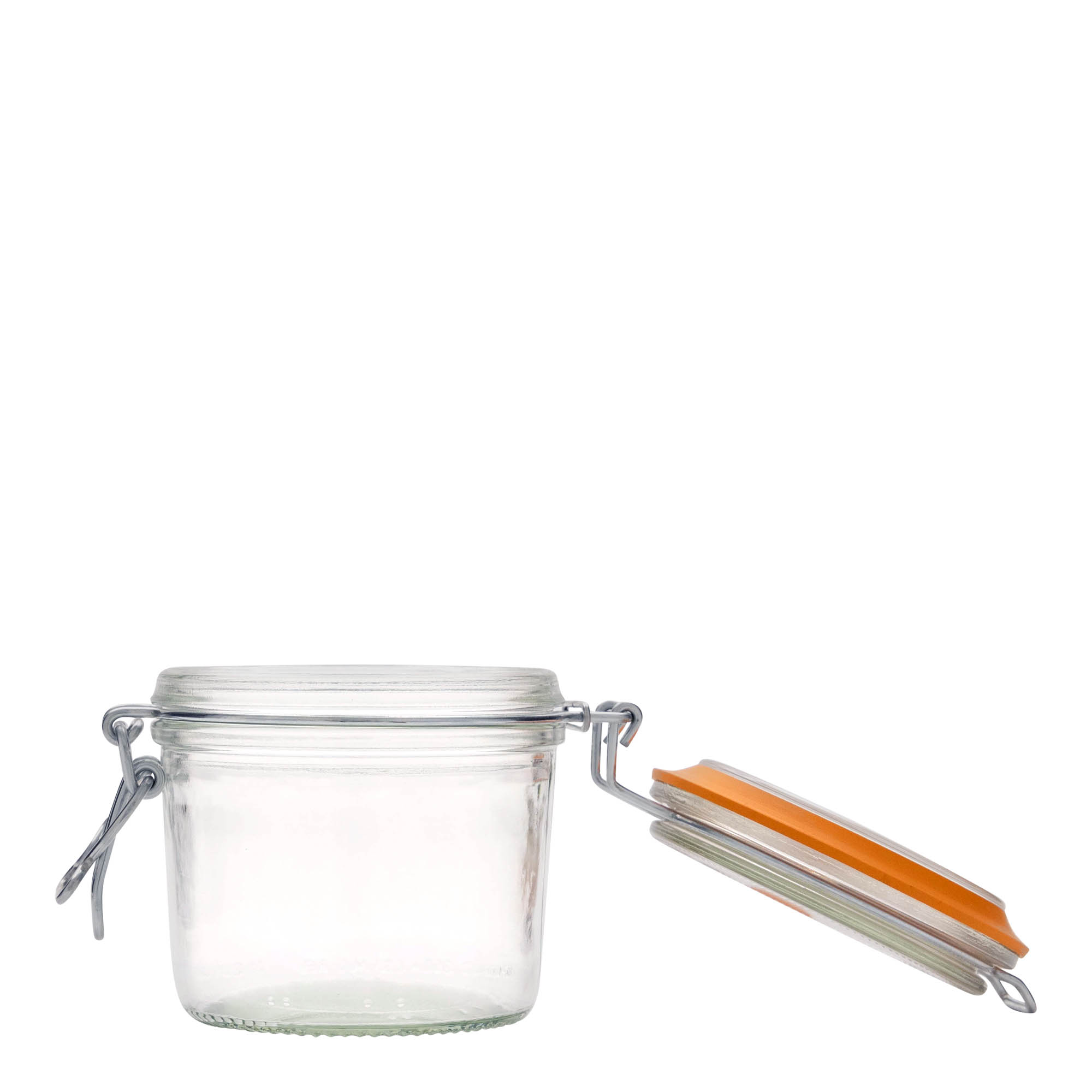 350 ml stiklaina burka ar metāla aizdari 'Le Parfait Super Terrine', atvere: metāla aizdare ar stiepli 350 ml stiklaina burka ar metāla aizdari 'Le Parfait Super Terrine', atvere: metāla aizdare ar stiepli