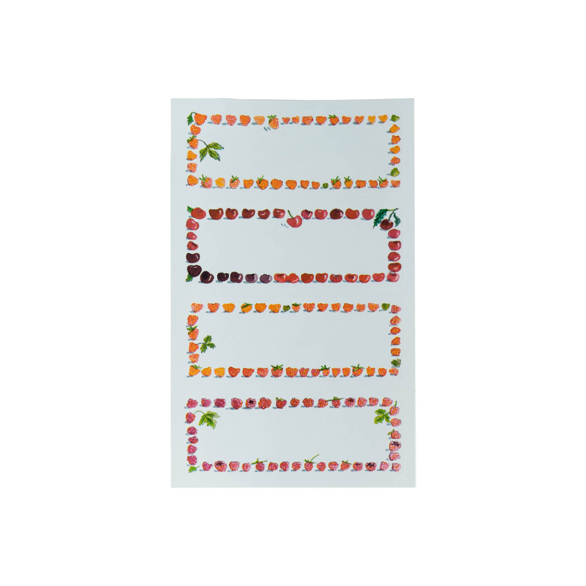 Zweckform etiķetes 'Augļu rāmis', taisnstūrveida, papīrs, daudzkrāsains Zweckform etiķetes 'Augļu rāmis', taisnstūrveida, papīrs, daudzkrāsains
