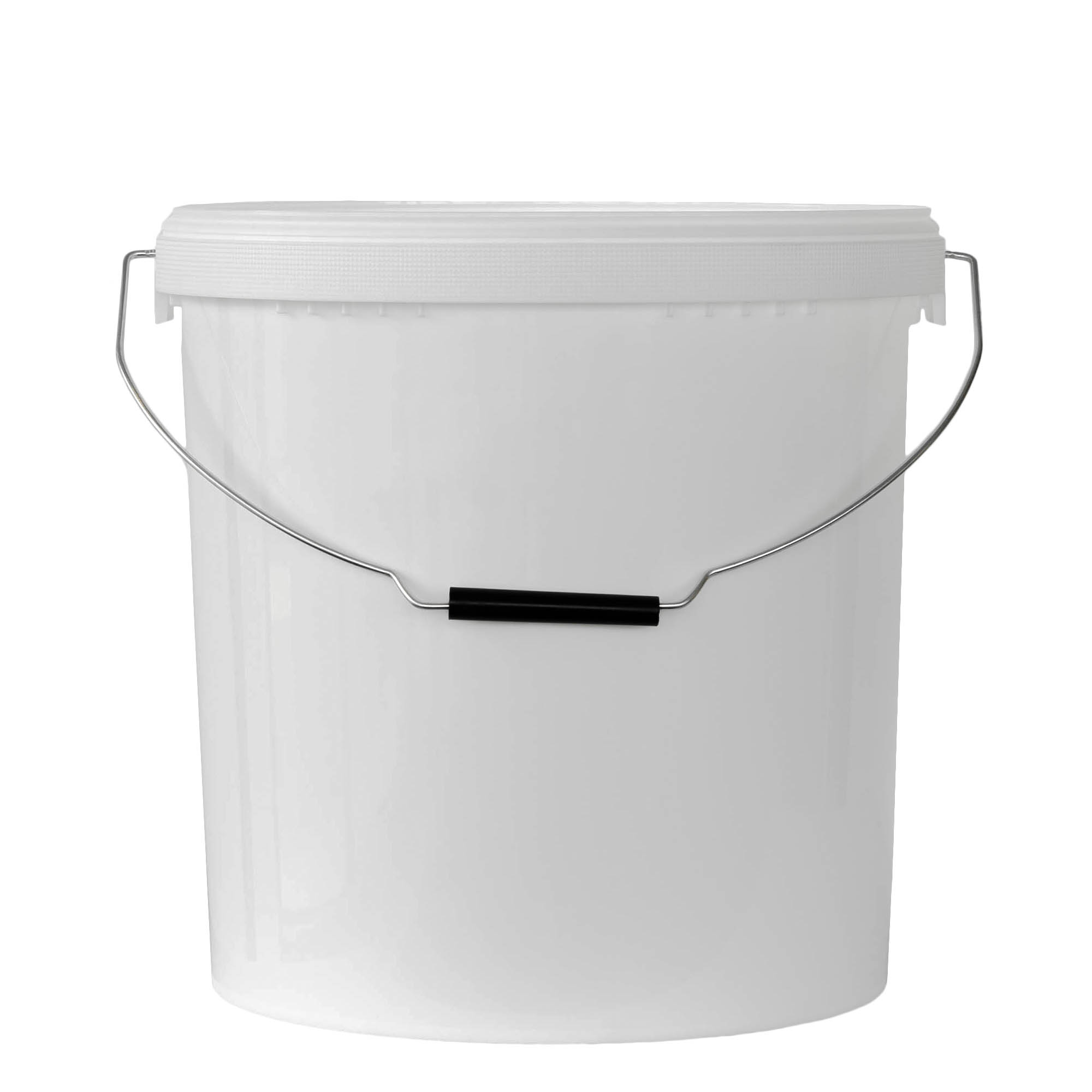 20 l spainis, PP plastmasa, balts