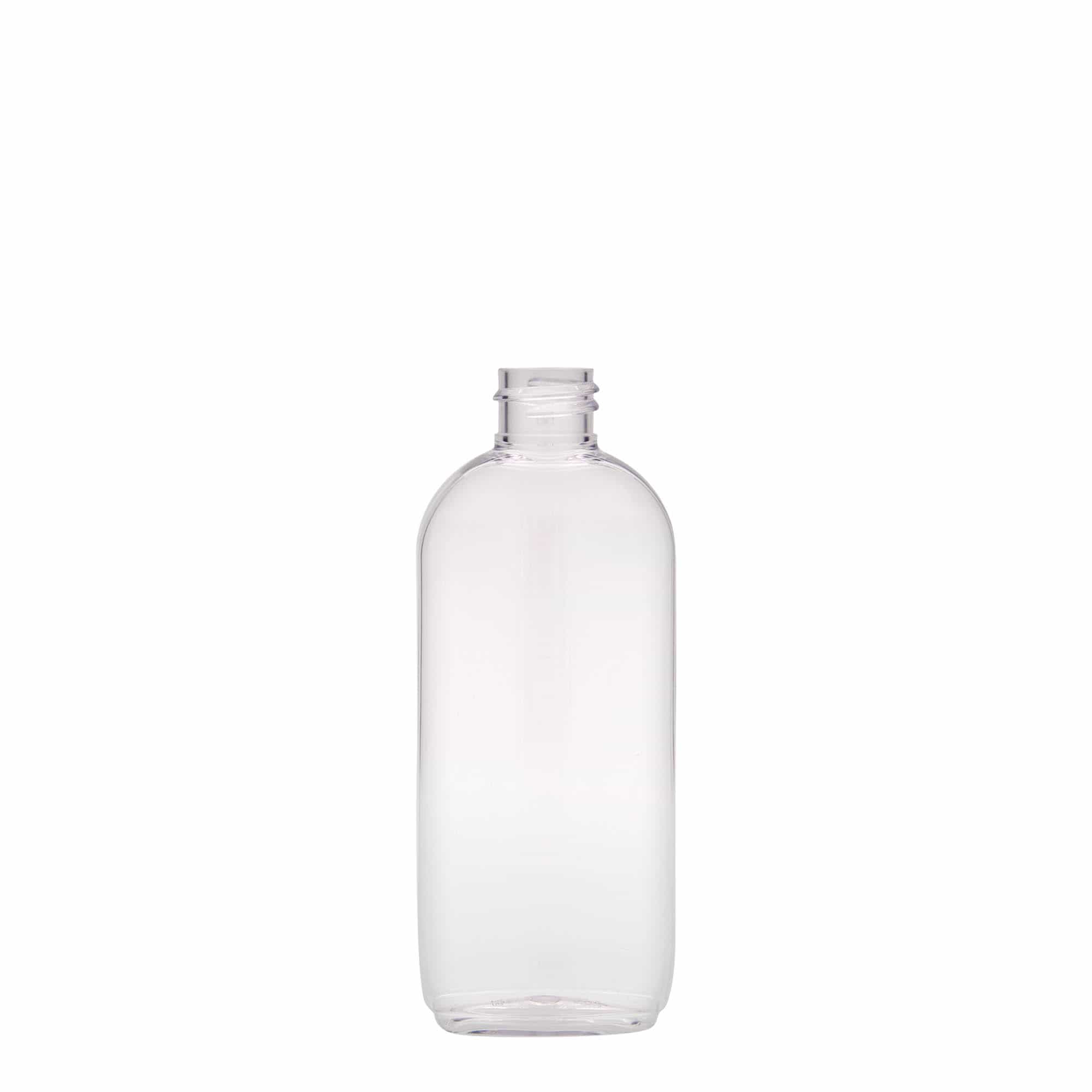 100 ml PET pudele 'Iris', ovāla, plastmasa, atvere: 20/410