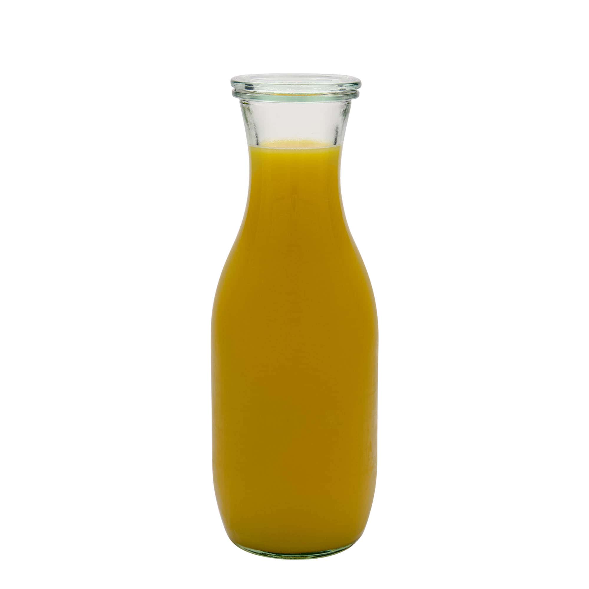 1.000 ml WECK-sulās pudele #, atvere: apaļa mala