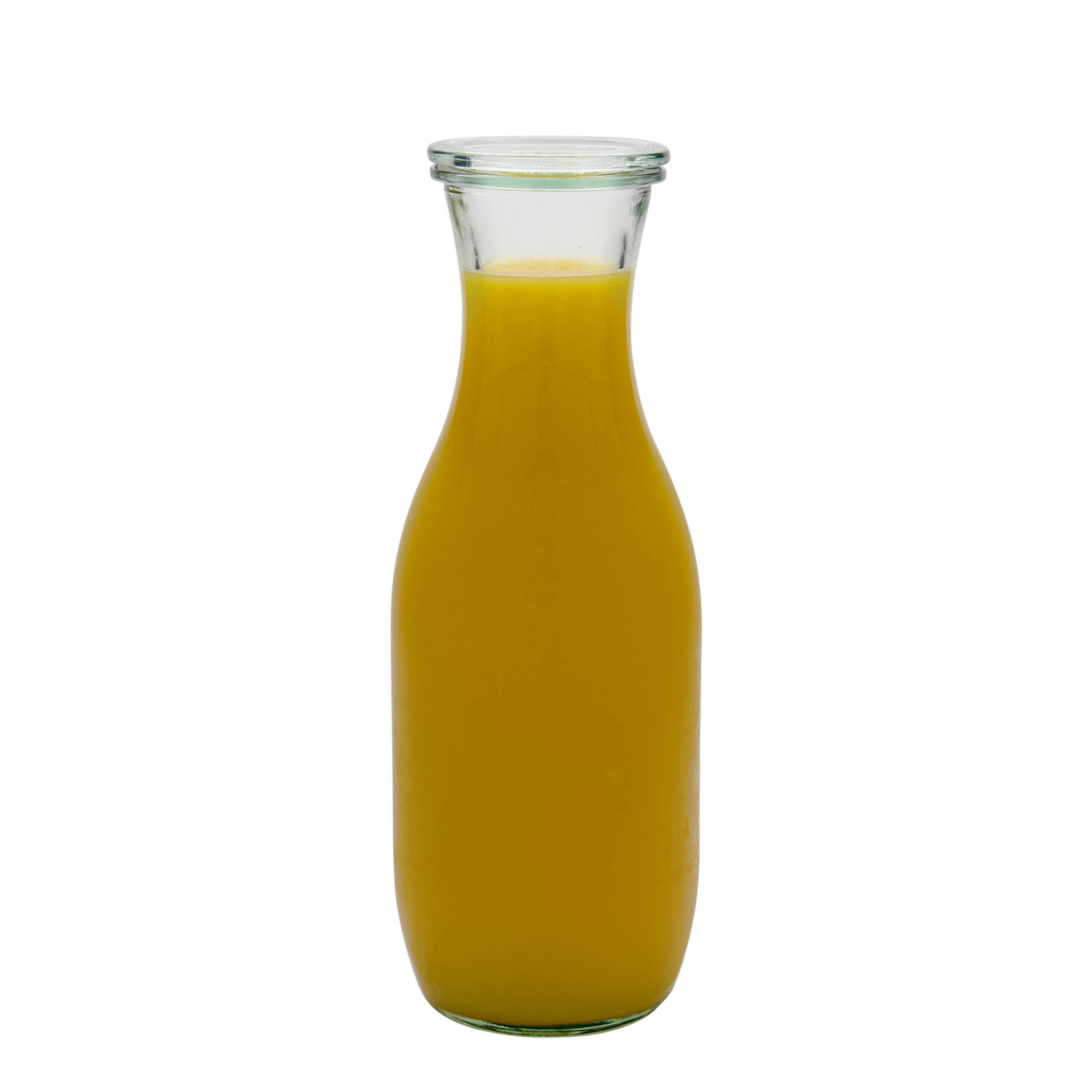 1.000 ml WECK-sulās pudele #, atvere: apaļa mala 1.000 ml WECK-sulās pudele #, atvere: apaļa mala