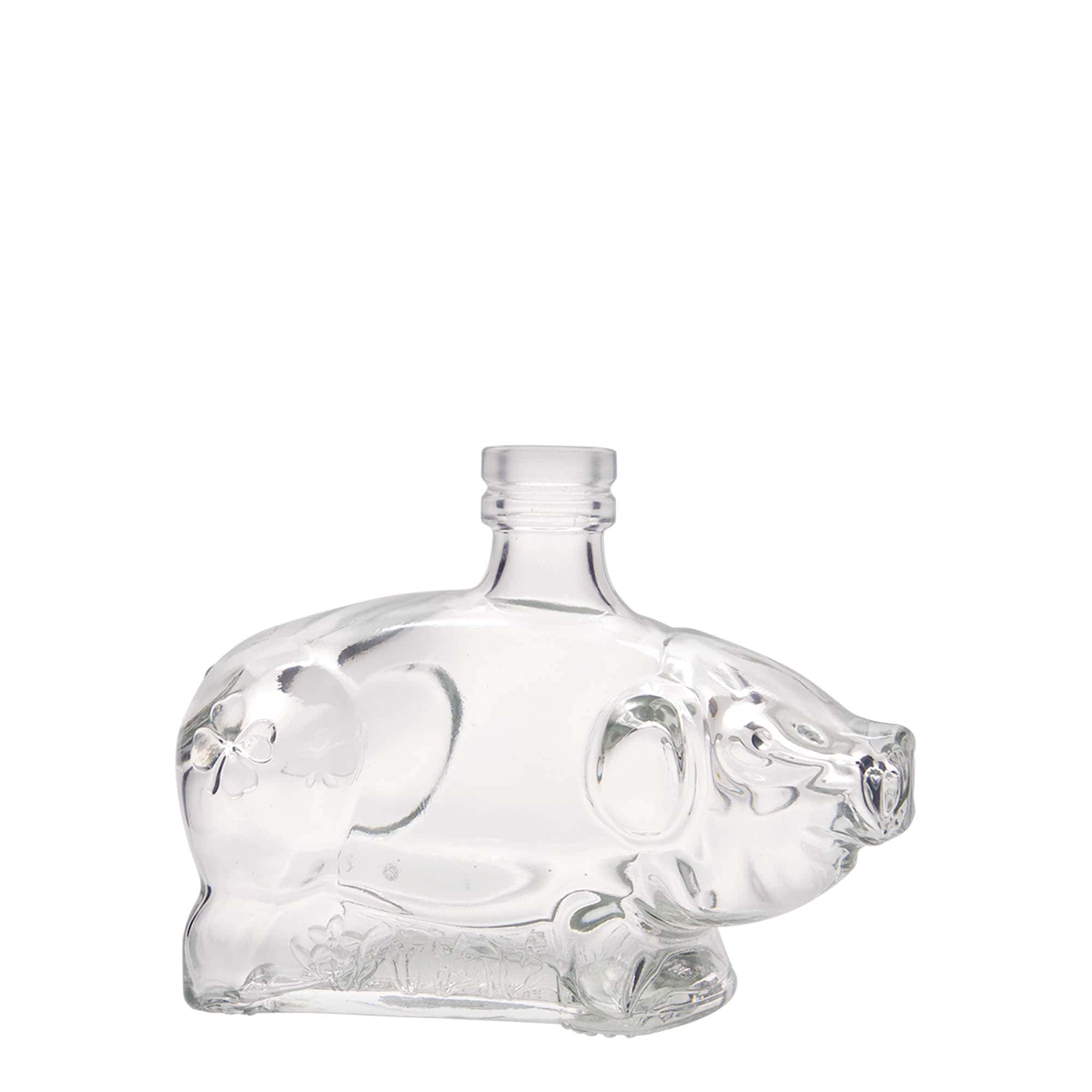 200 ml stikla pudele 'Laimes cūciņa', atvere: korķis