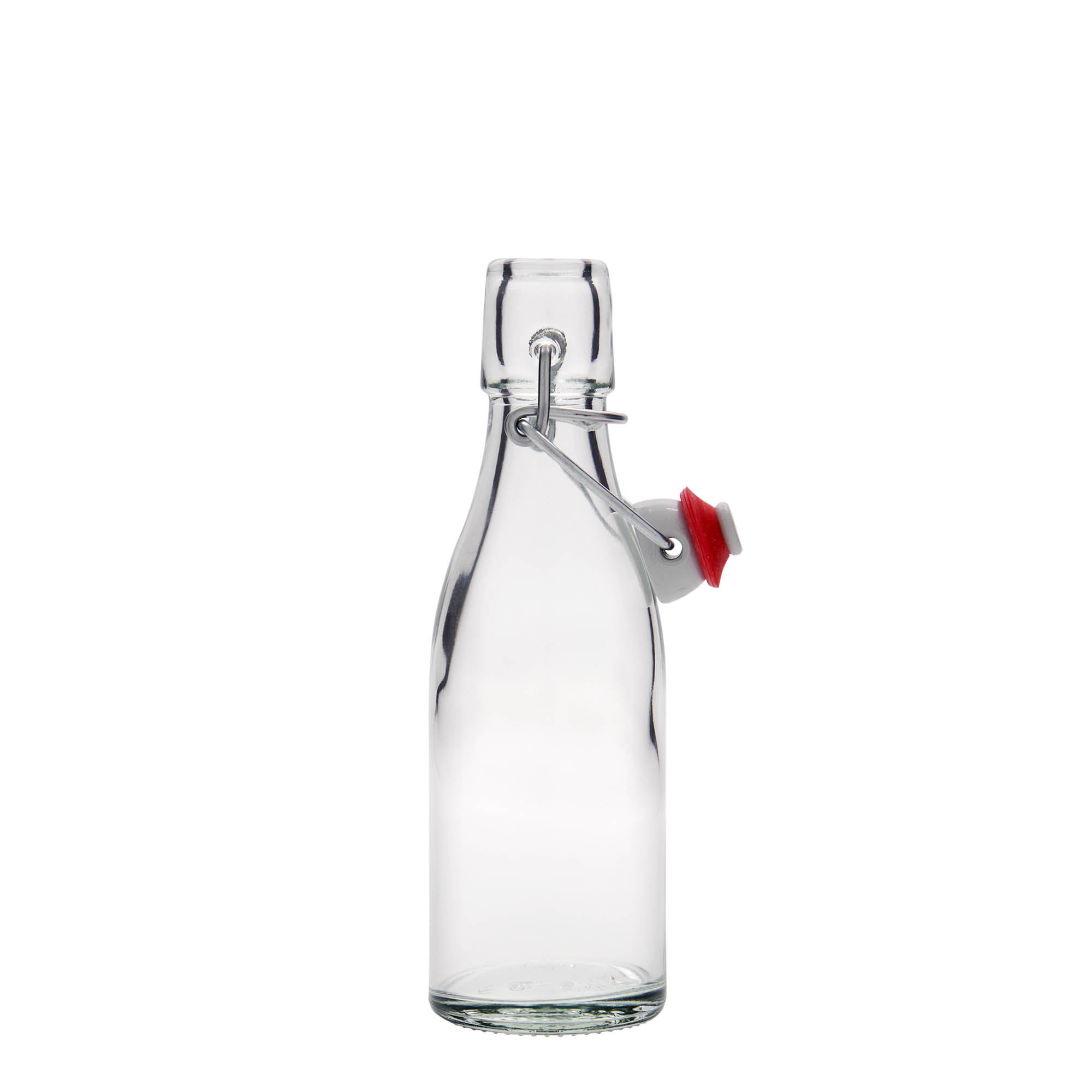 200 ml stikla pudele 'Paul', atvere: vāciņš ar aizbīdni