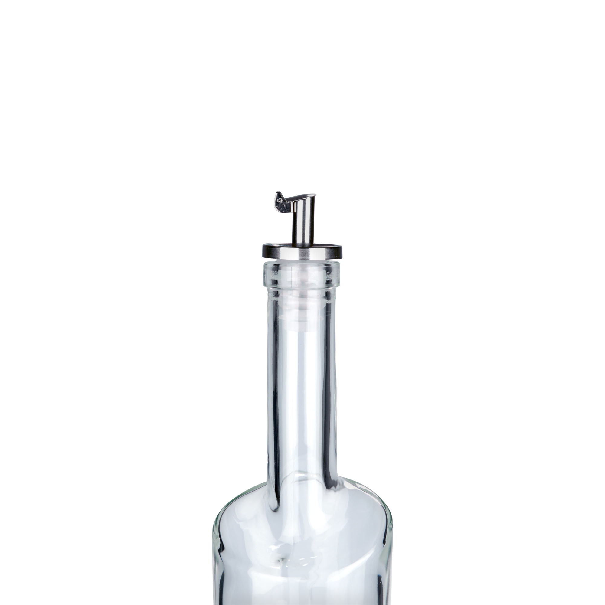 Izliešanas uzgalis Inox etiķim, nerūsējošais tērauds, sudraba krāsa Izliešanas uzgalis Inox etiķim, nerūsējošais tērauds, sudraba krāsa