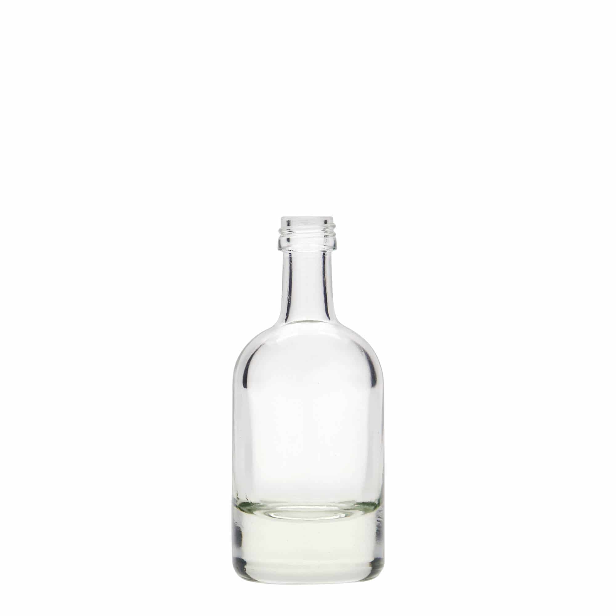50 ml stikla pudele 'Linea Uno', atvere: PP 18
