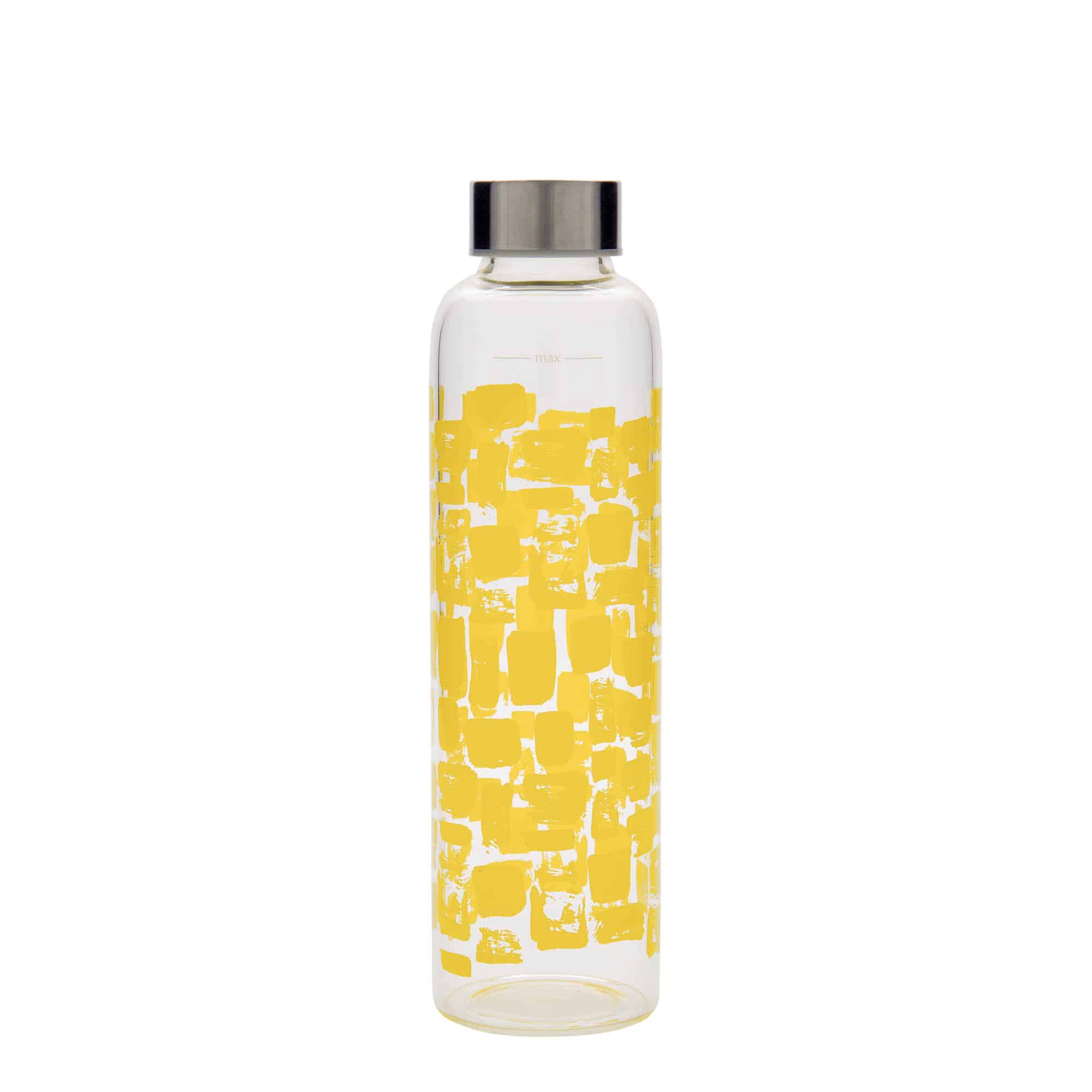 500 ml dzeramā pudele 'Perseus - Dzelteni taisnstūri', atvere: skrūvējams vāciņš 500 ml dzeramā pudele 'Perseus - Dzelteni taisnstūri', atvere: skrūvējams vāciņš