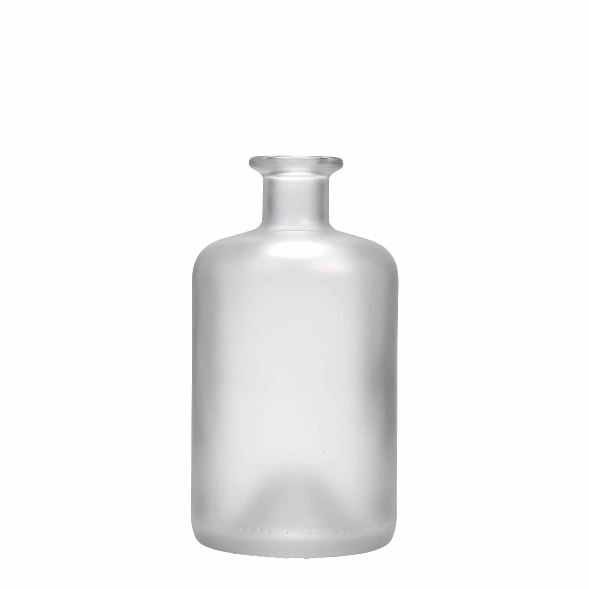 500 ml stikla pudele, farmācijas, matēta, aizdare: korķis 500 ml stikla pudele, farmācijas, matēta, aizdare: korķis