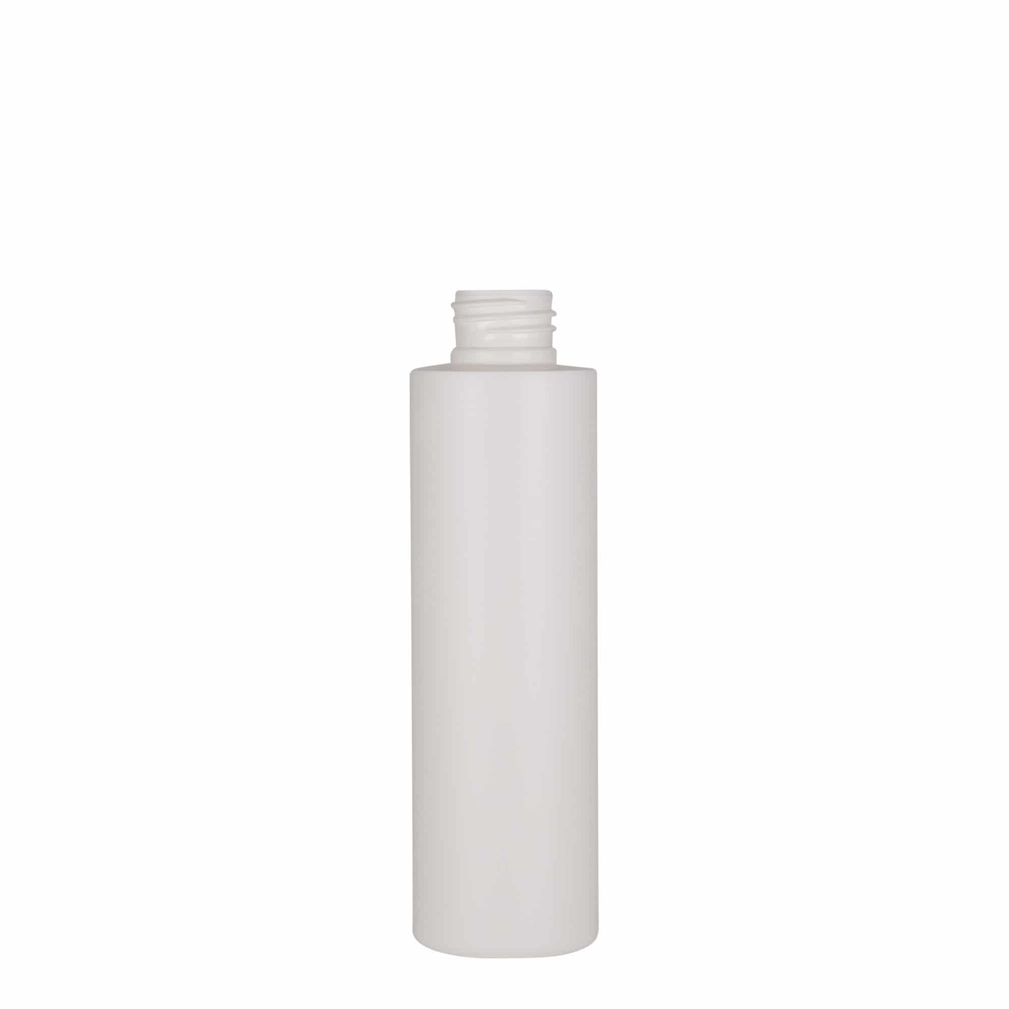 150 ml plastmasas pudele 'Pipe', HDPE, balta, aizdare: GPI 24/410 150 ml plastmasas pudele 'Pipe', HDPE, balta, aizdare: GPI 24/410