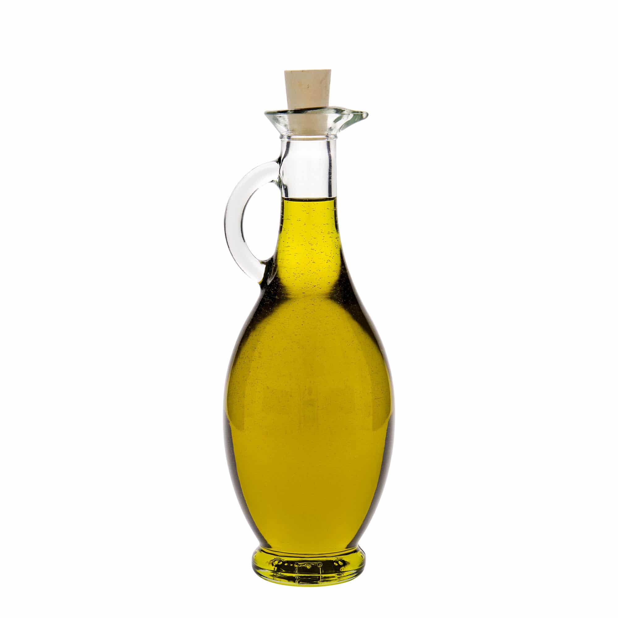 500 ml etiķa/eļļas pudele 'Egizia', aizdare: korķis