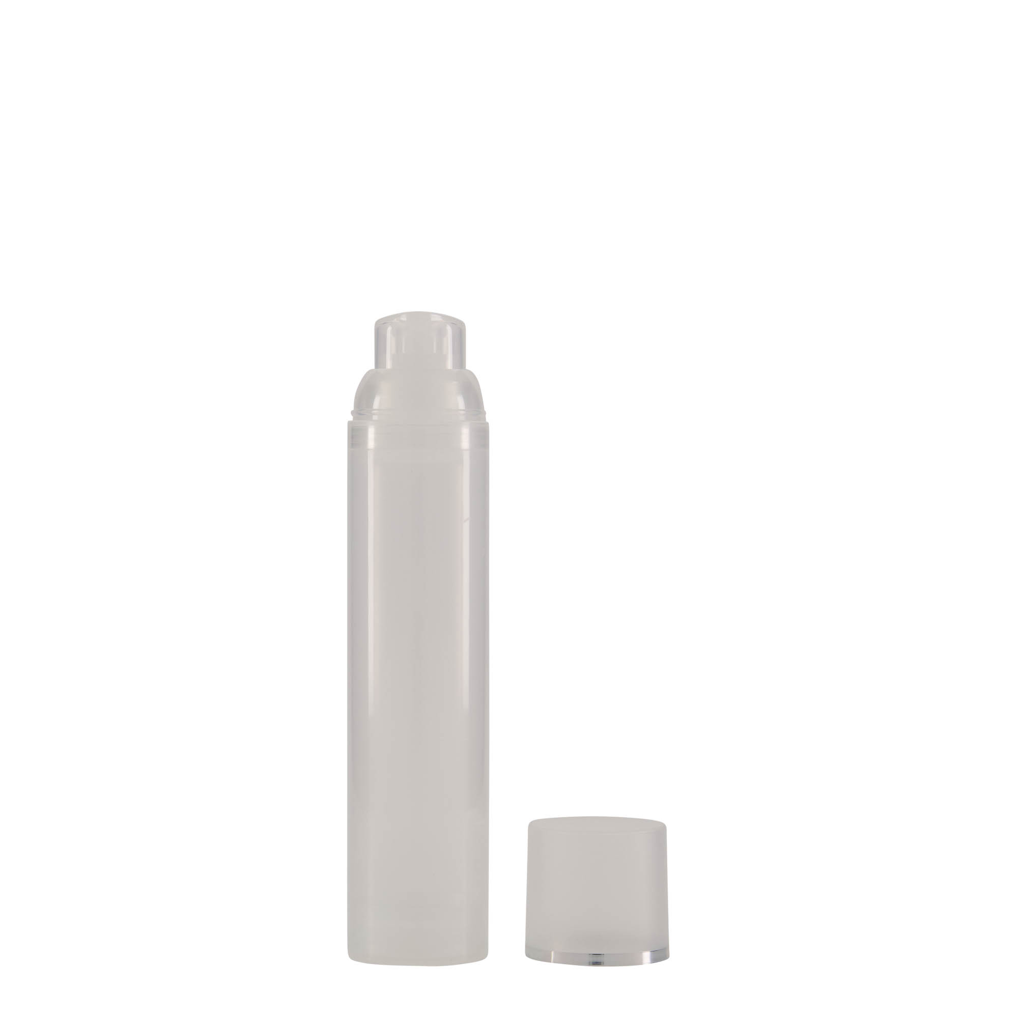 100 ml bezgaisa dozators 'Mezzo', PP plastmasa, dabīgs 100 ml bezgaisa dozators 'Mezzo', PP plastmasa, dabīgs