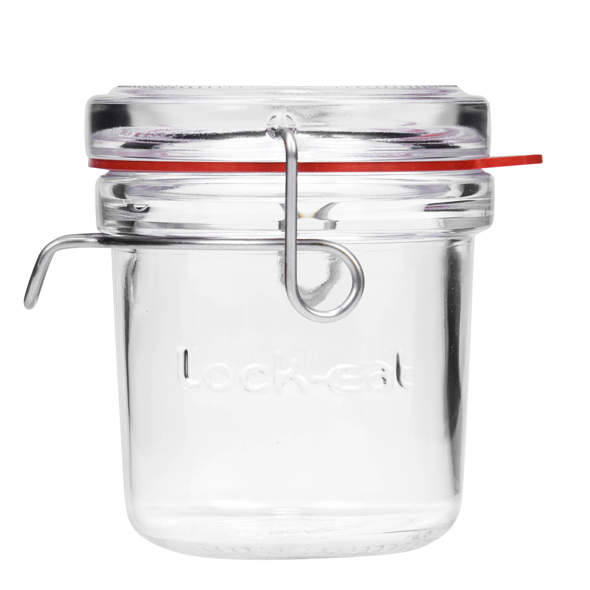 200 ml stiklaina burka ar metāla aizdari 'Lock-Eat', atvere: metāla aizdare ar stiepli 200 ml stiklaina burka ar metāla aizdari 'Lock-Eat', atvere: metāla aizdare ar stiepli