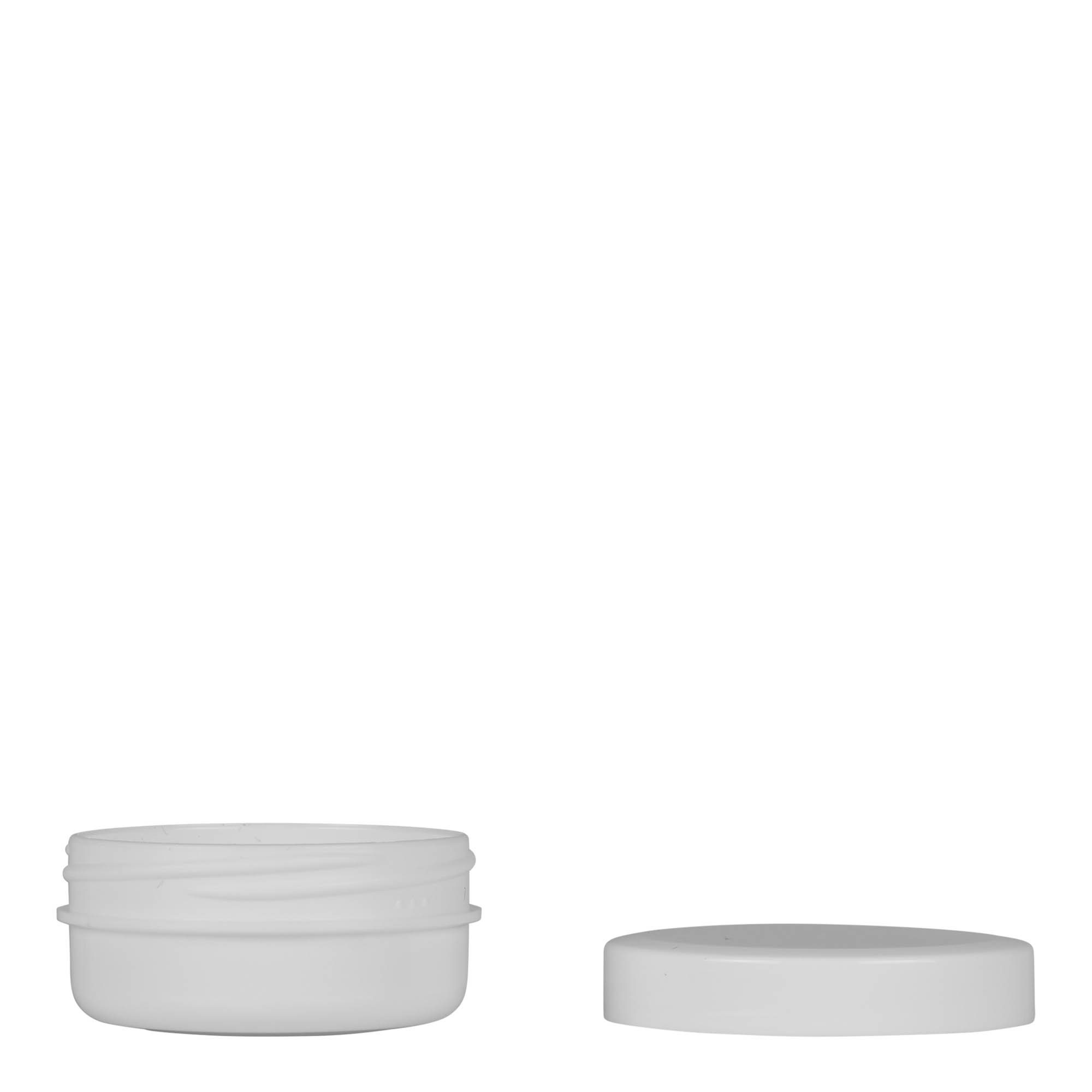 12 ml plastmasas pudele 'White Line', PP, balta, atvere: skrūvējams aizvērējs