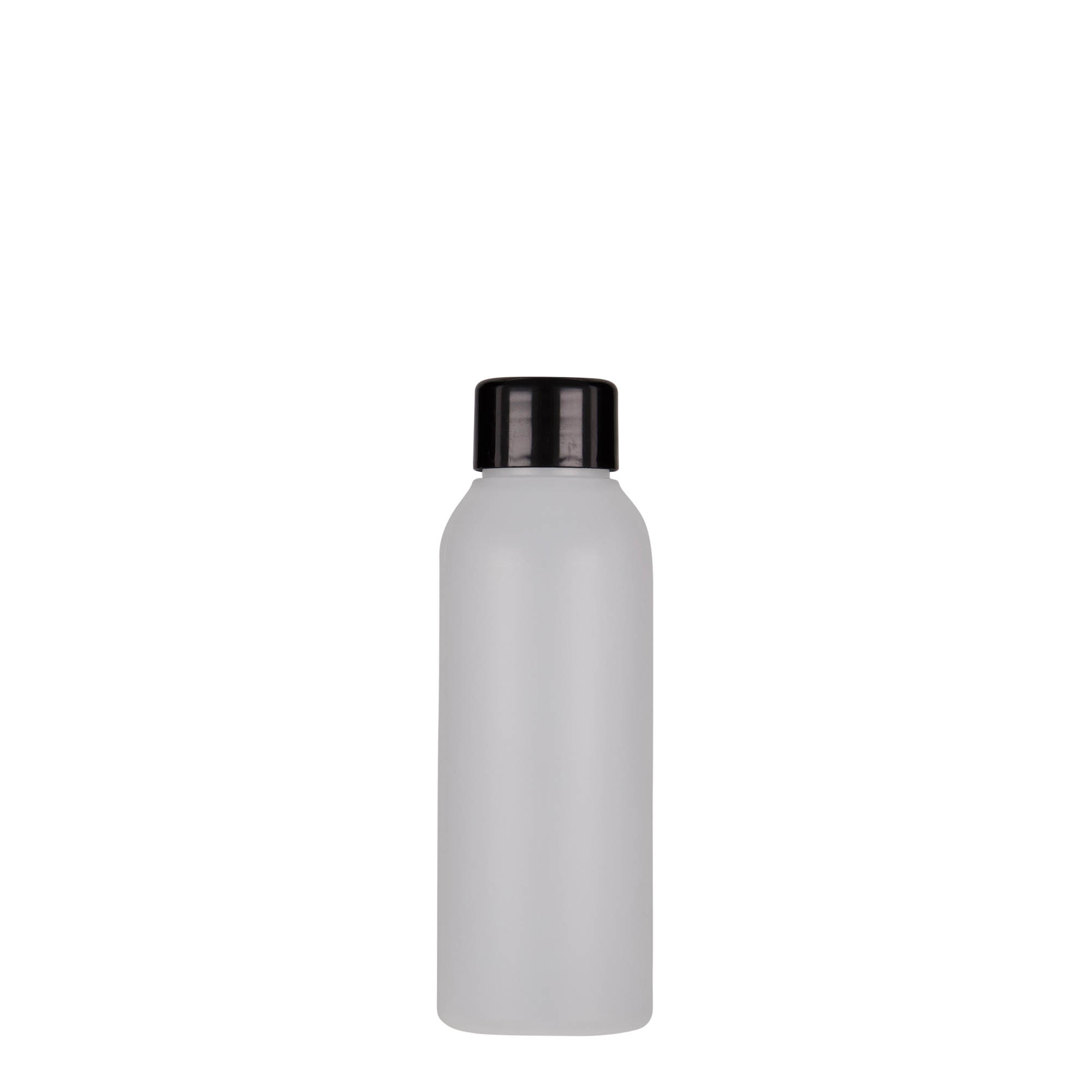 100 ml plastmasas pudele 'Tuffy', HDPE, dabīga, atvere: 24/410