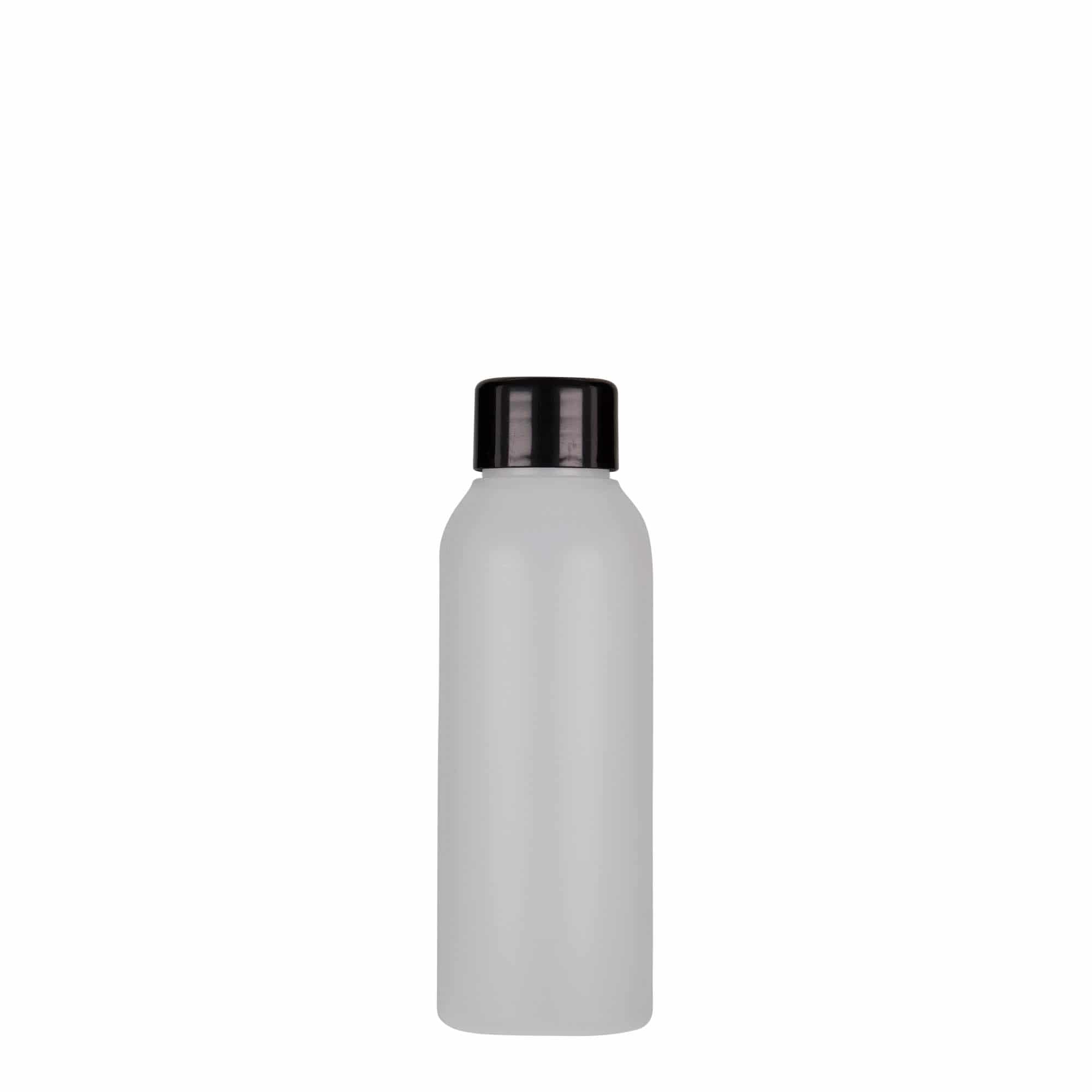 100 ml plastmasas pudele 'Tuffy', HDPE, dabīga, atvere: 24/410