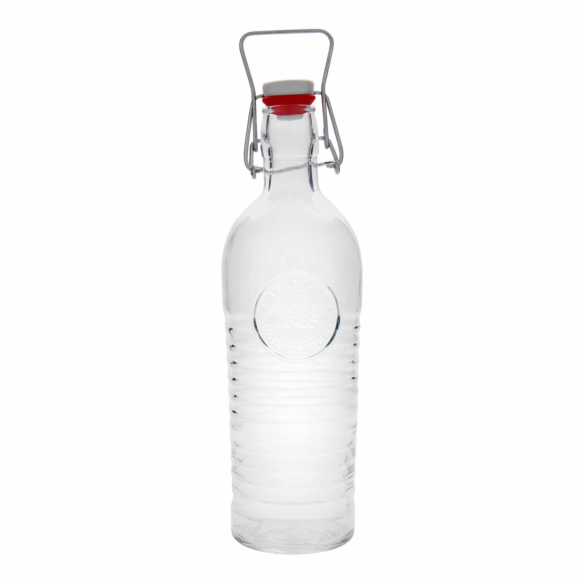 1200 ml stikla pudele 'Officina 1825', aizdare: korķis ar skavu 1200 ml stikla pudele 'Officina 1825', aizdare: korķis ar skavu