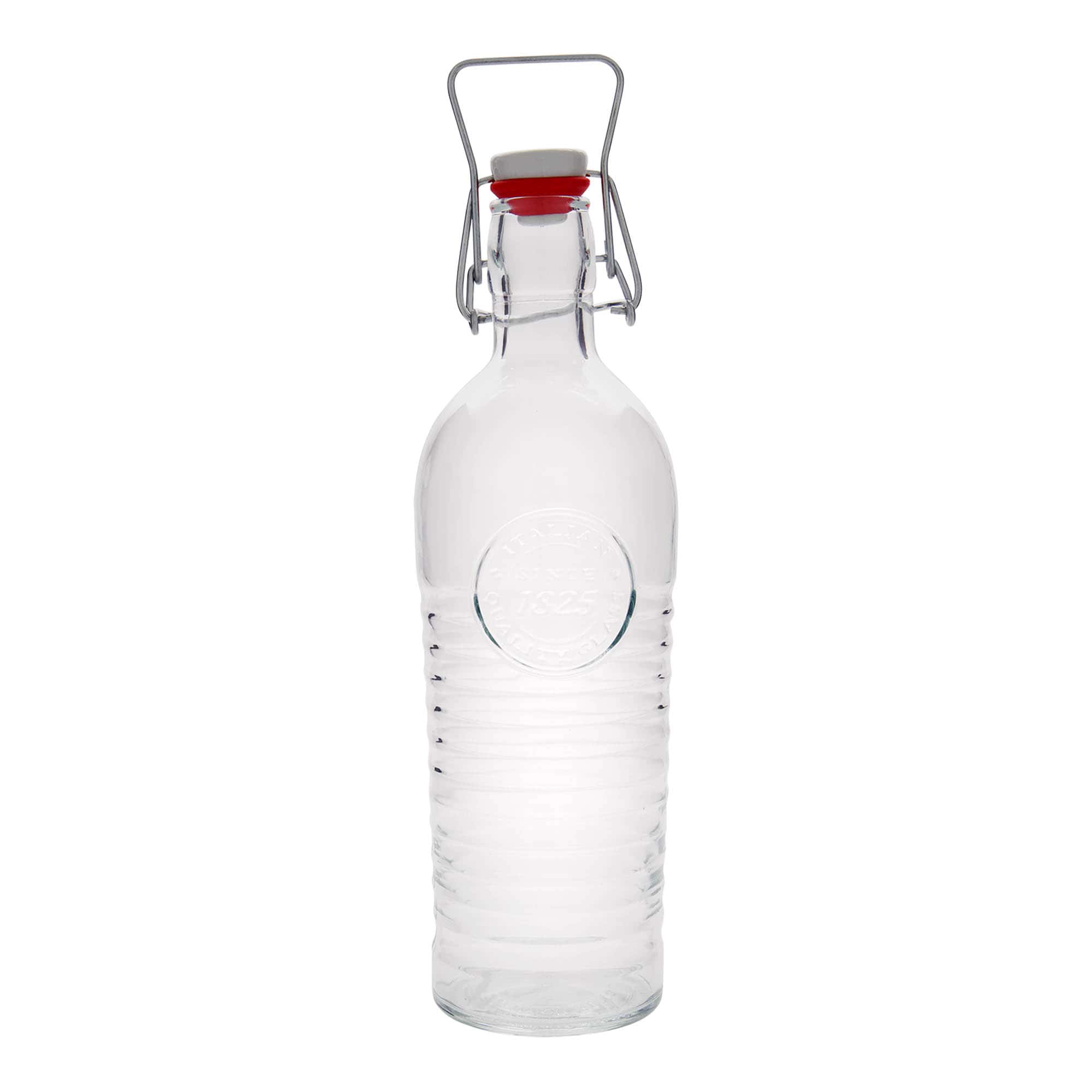 1.200 ml stikla pudele 'Officina 1825', atvere: aizbāžņa aizdare