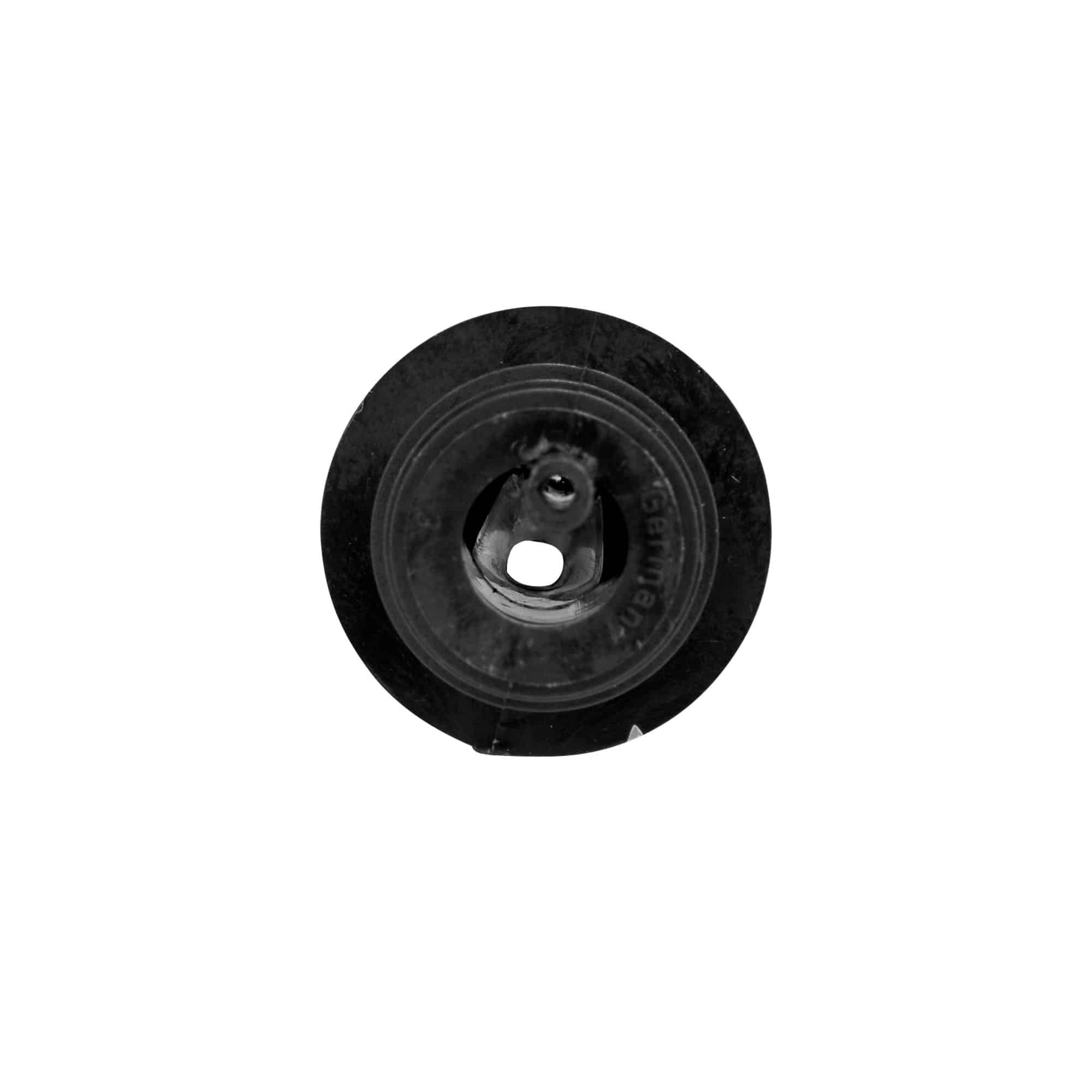 Jet izlīdzinošais uzgaliņš, PE plastmasa, melns